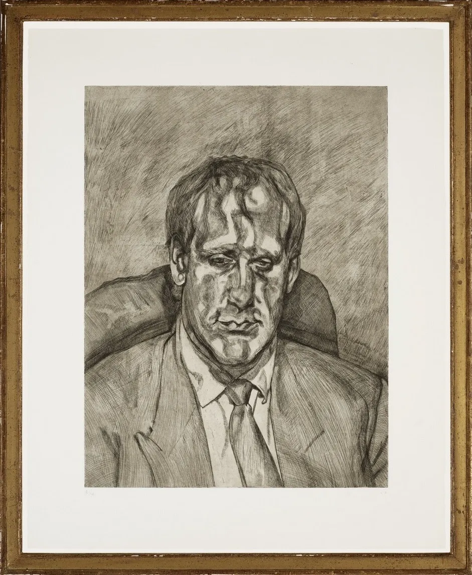 Lucian Freud, HEAD OF AN IRISHMAN , 1999