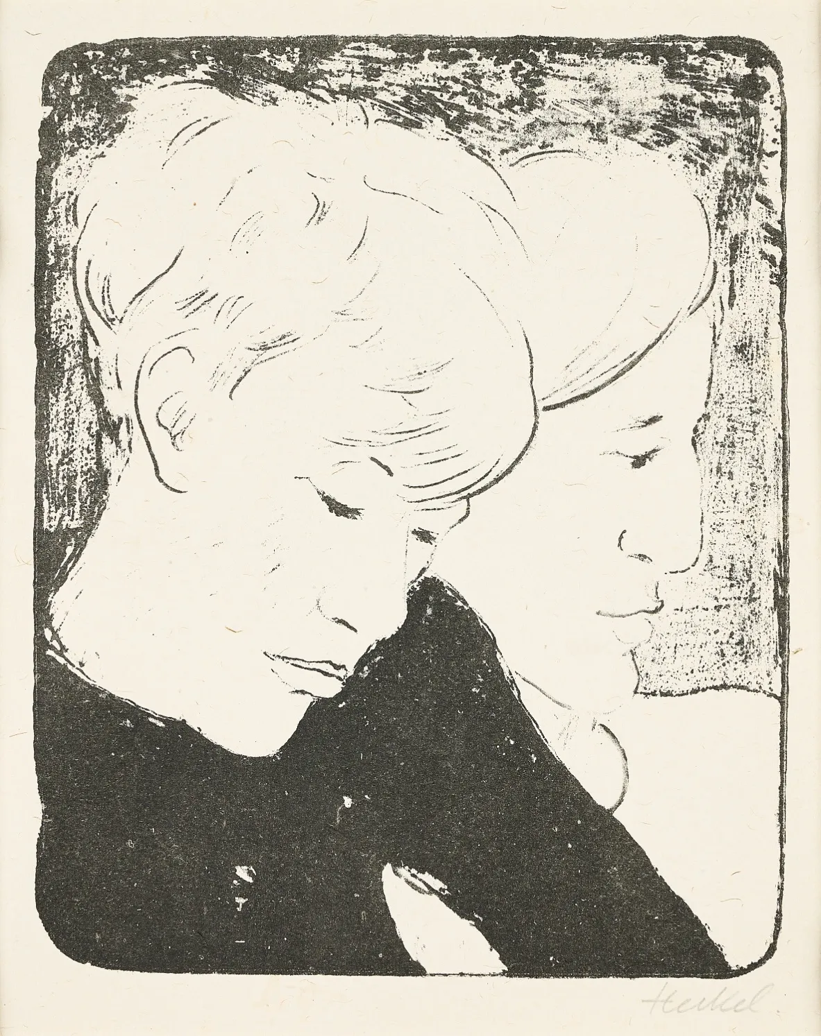 ERICH HECKEL, GESCHWISTER, 1929