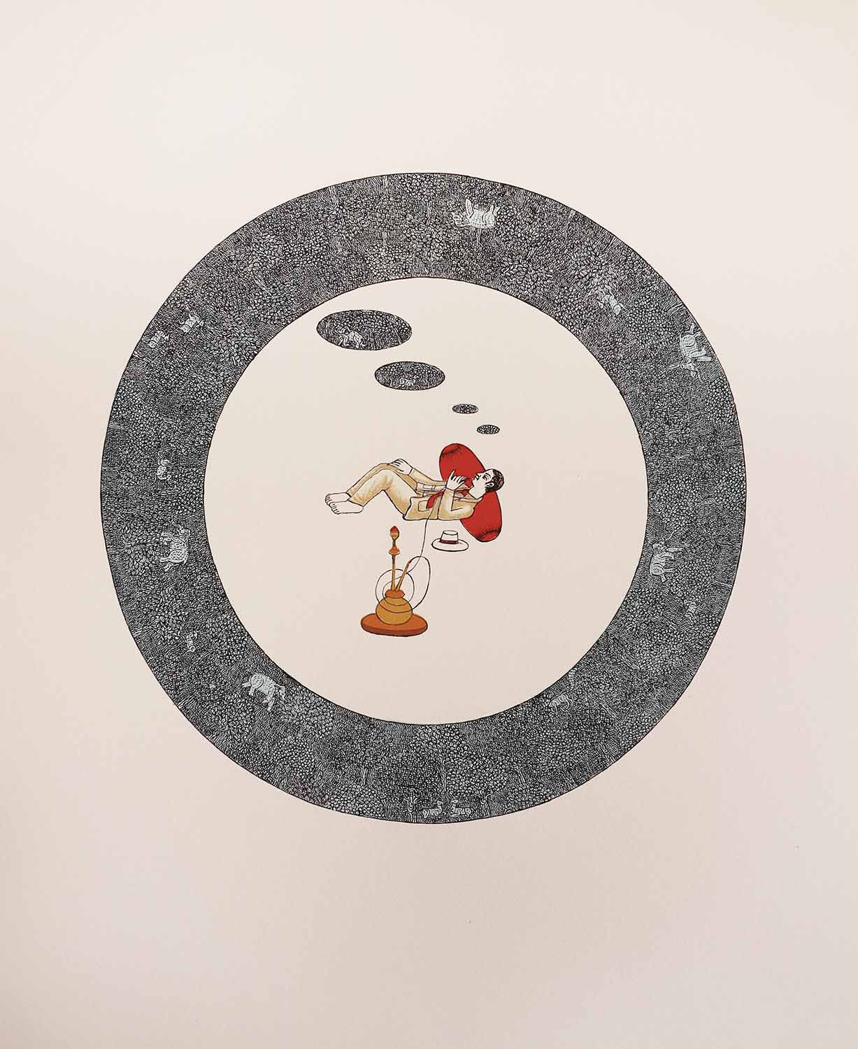 Waswo X. Waswo, Encircled , 2019