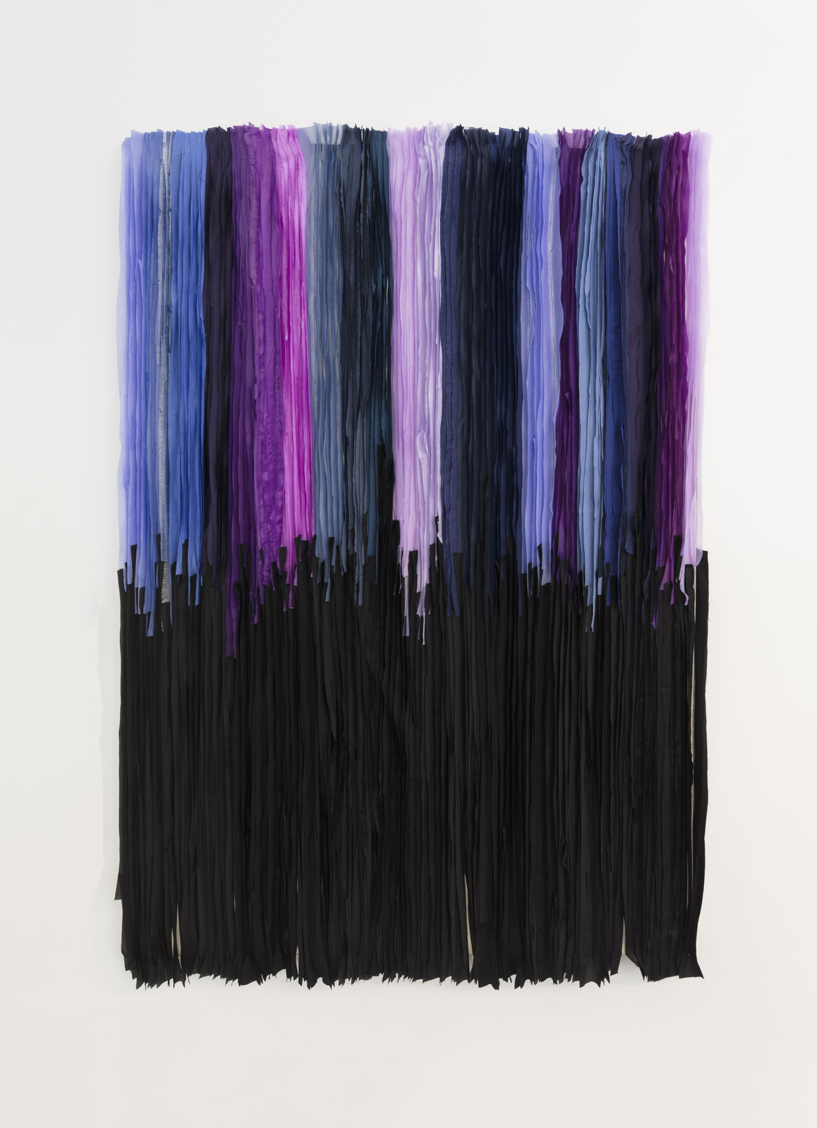 Joël Andrianomearisoa IL CIELO IN UNA STANZA 2023 Textile 130 × 90 cm