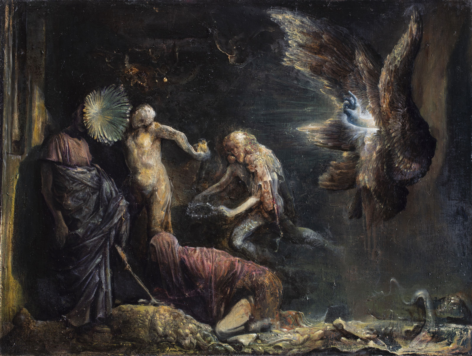 Agostino Arrivabene , La croce del Predestinato I, 2024