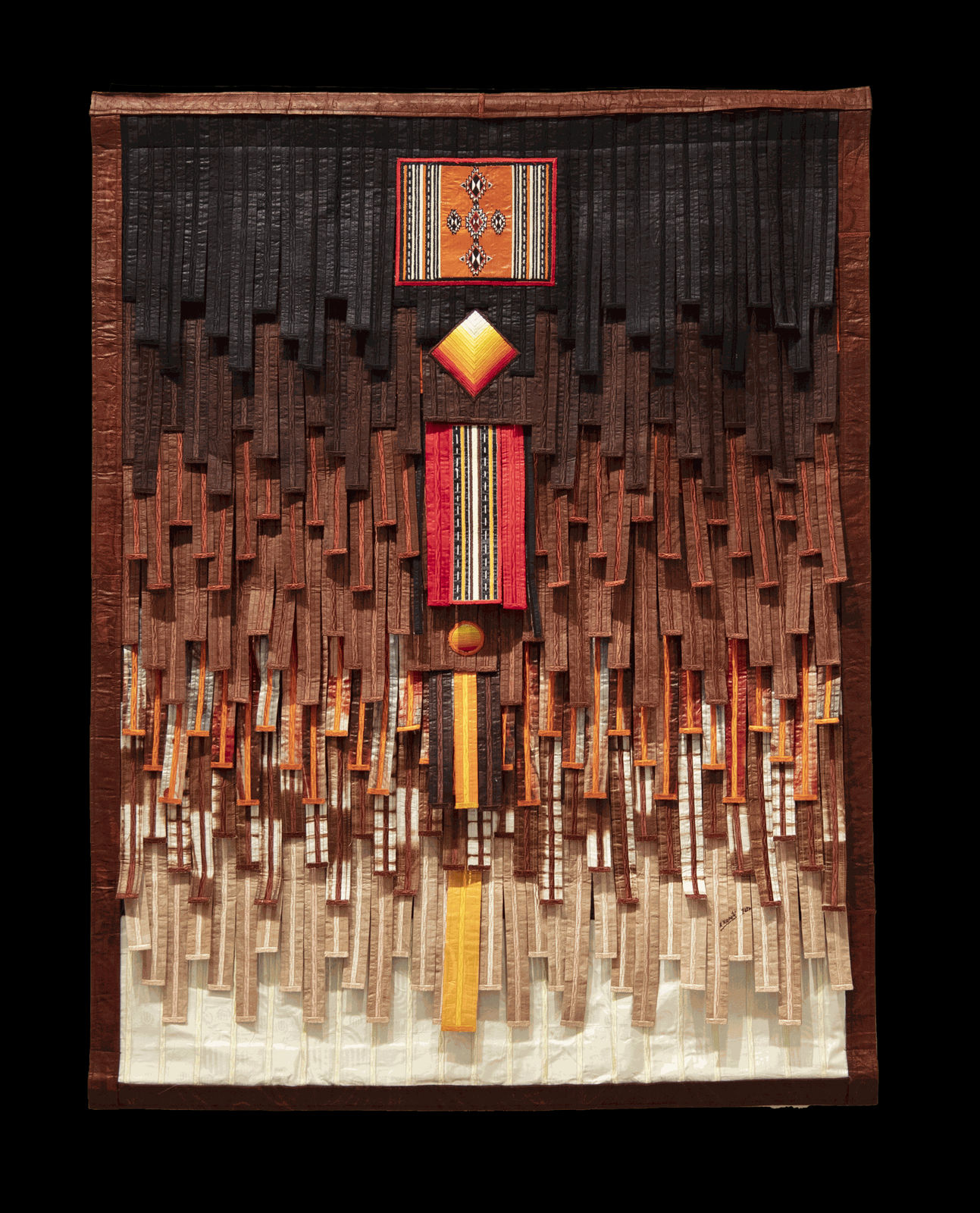 Abdoulaye Konaté , Arkilla kerka (Peulh) avec source de lumière, 2024