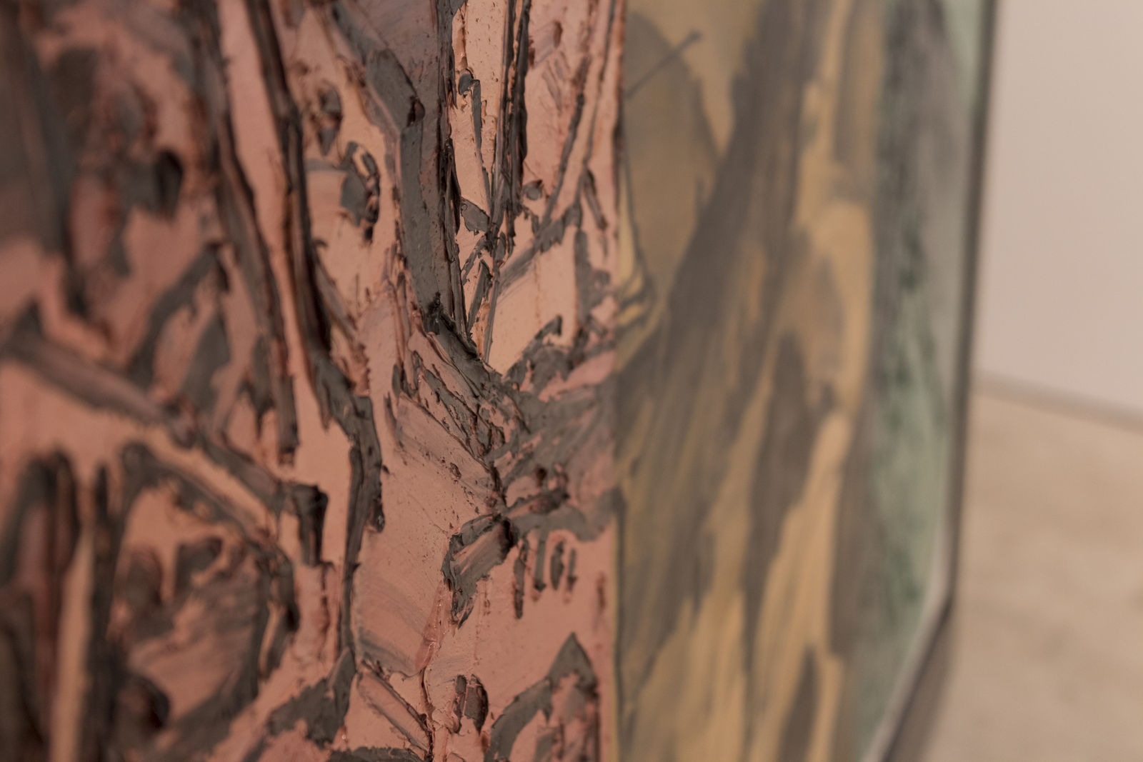 He Sen, The stream away, 2014