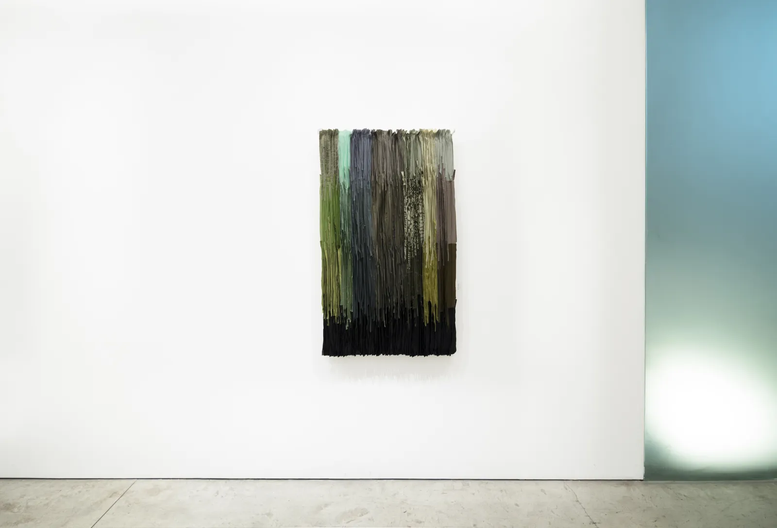 Joël Andrianomearisoa, PROMENADE (Labyrinth of passion green process), 2026