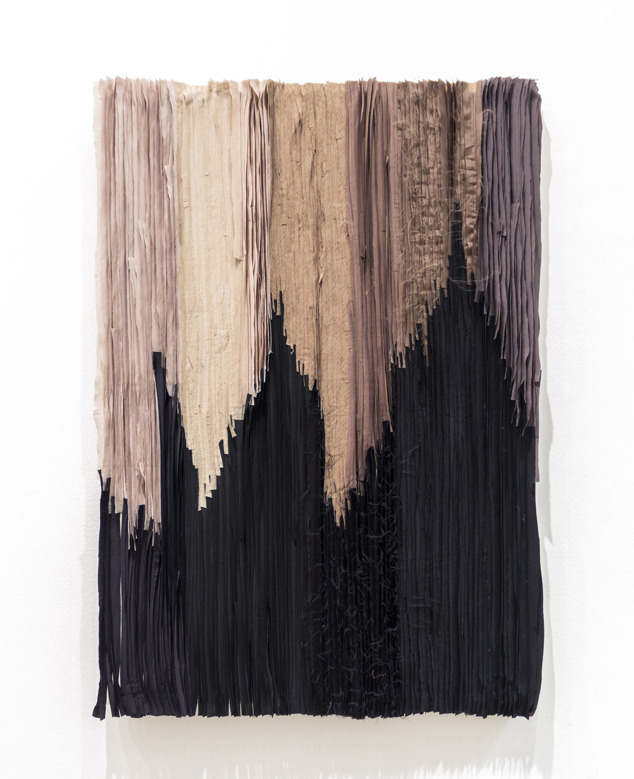 Joël Andrianomearisoa Les Herbes Folles du Vieux Logis 2022 Textile 130 × 90 cm