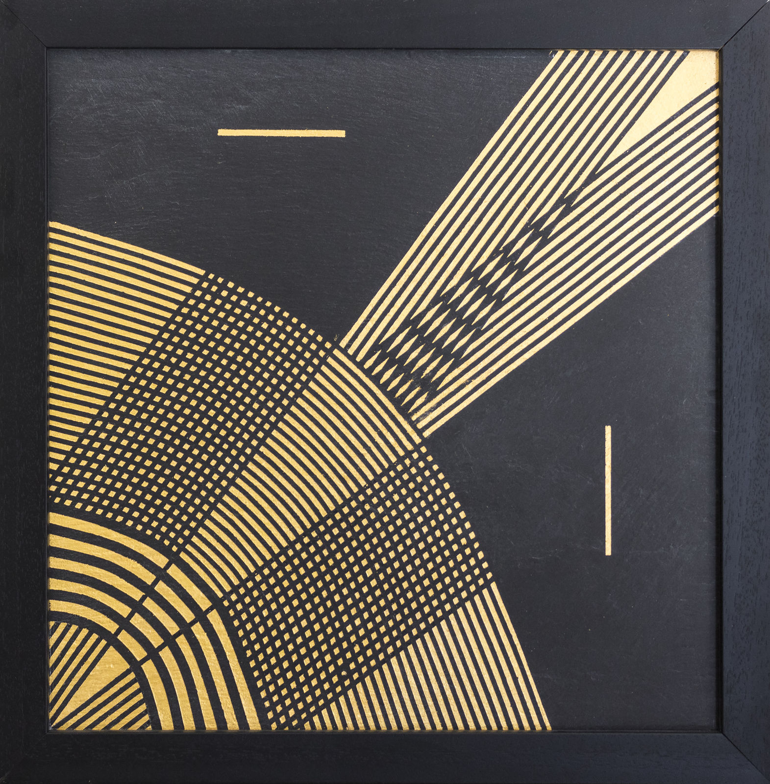 Elio Marchegiani Grammatura d'oro K24 supporto lavagna 1977 Mixed media 44,5 &times; 44,5 cm