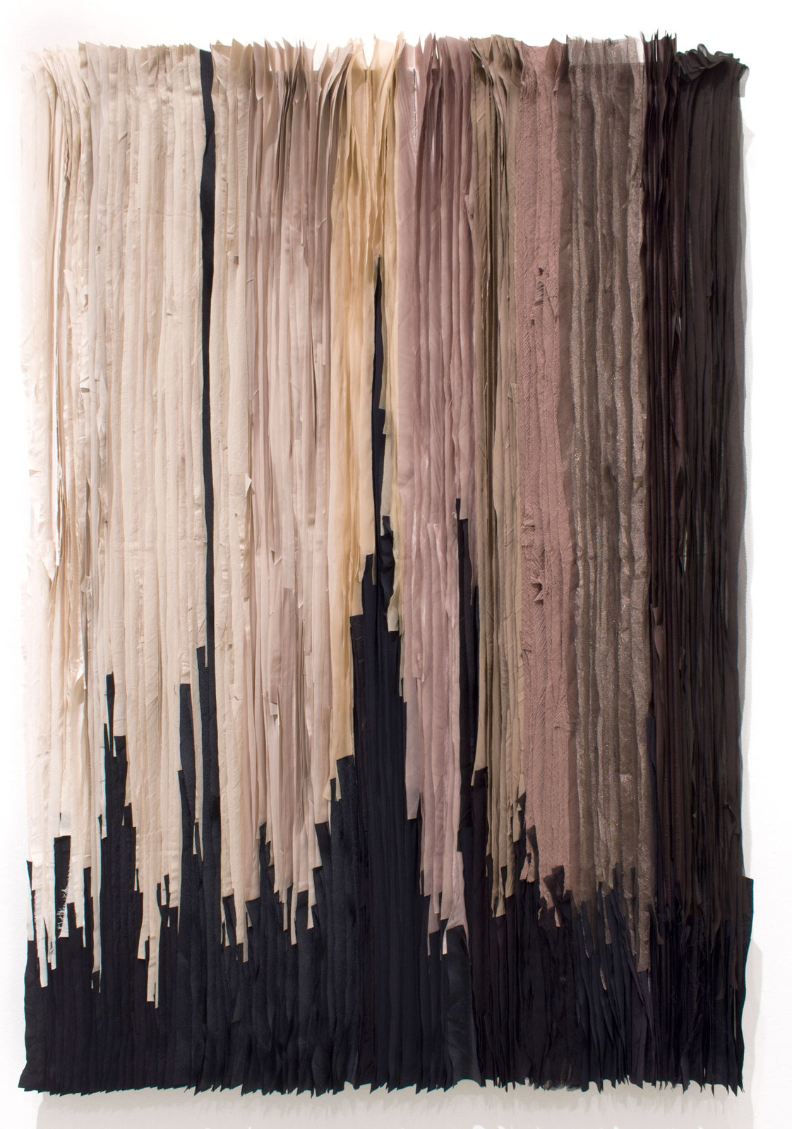 Joël Andrianomearisoa Les Herbes Folles du Vieux Logis 2022 Textile 130 × 90 cm