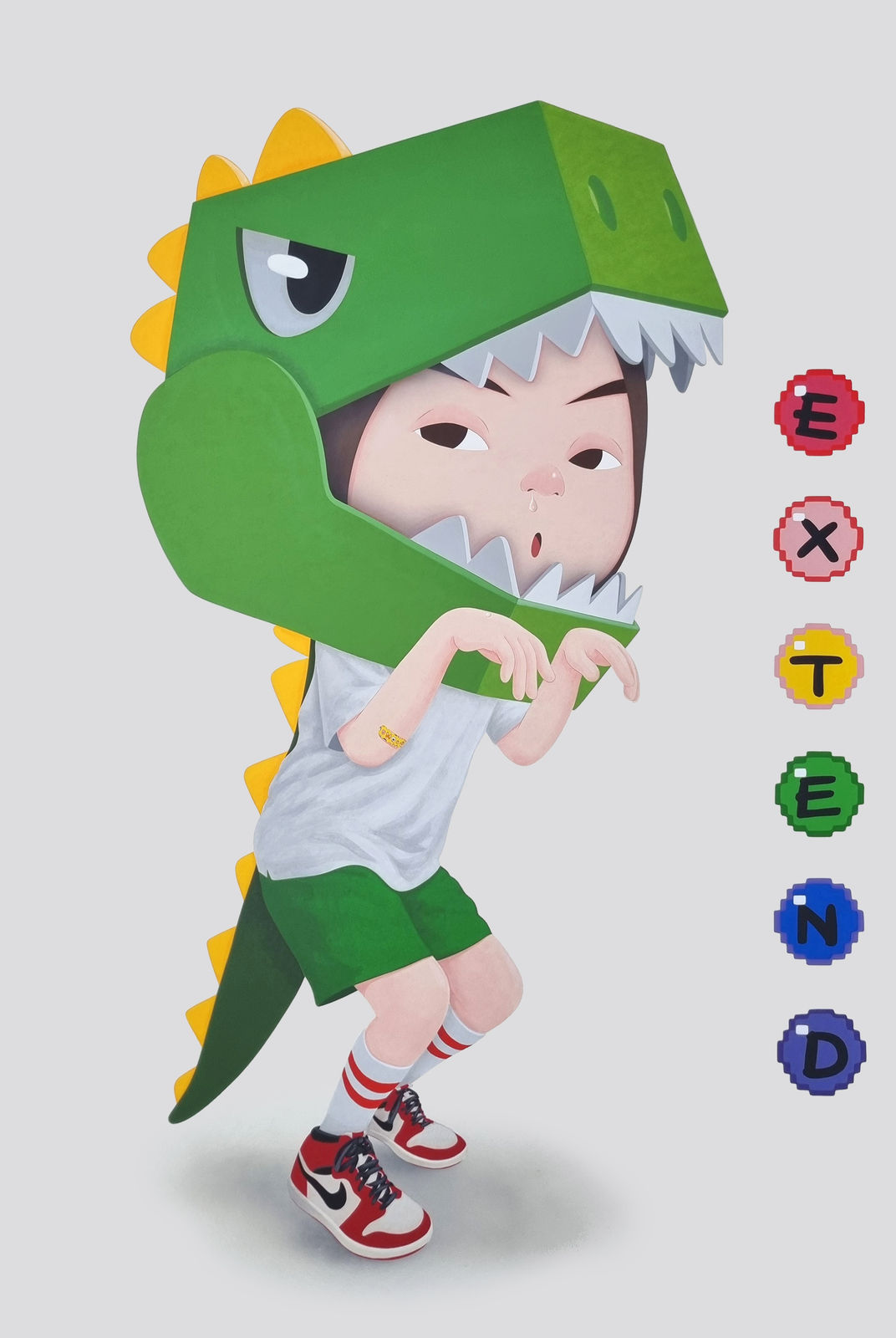 Hyunjun YANG, Adult Child (Bubble Bobble), 2023