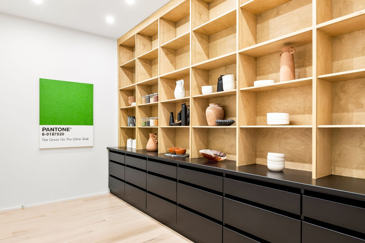 Interior of a luxury modern home in Atlanta, GA.