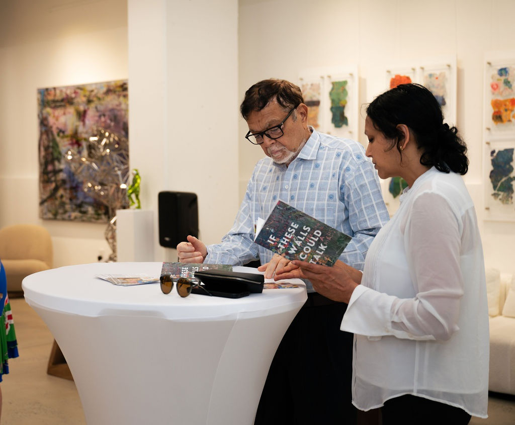 Art Exhibition, "If These Walls Could Talk," hosted by Carousel Fine Art, Atlanta art gallery in collaboration with Orphaned Starfish Foundation and artist Justin Garcia.