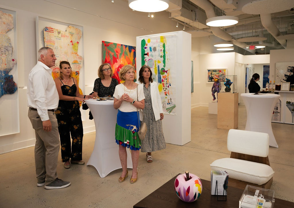 Art Exhibition, "If These Walls Could Talk," hosted by Carousel Fine Art, Atlanta art gallery in collaboration with Orphaned Starfish Foundation and artist Justin Garcia.