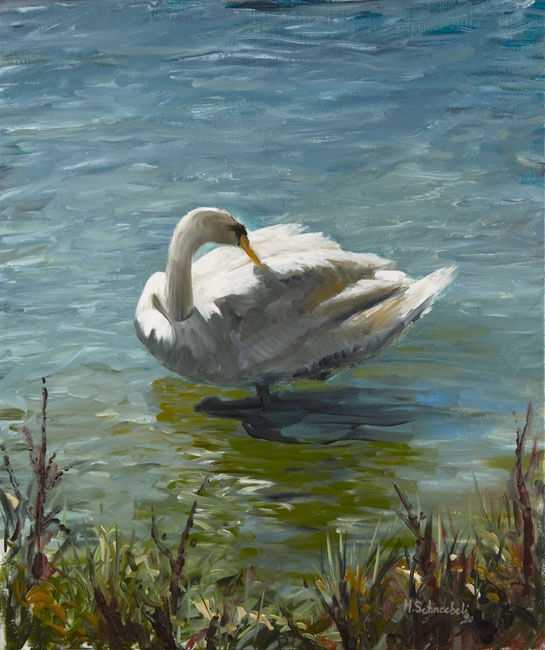 Hubert Schneebeli, Au fil de l'eau , 2020