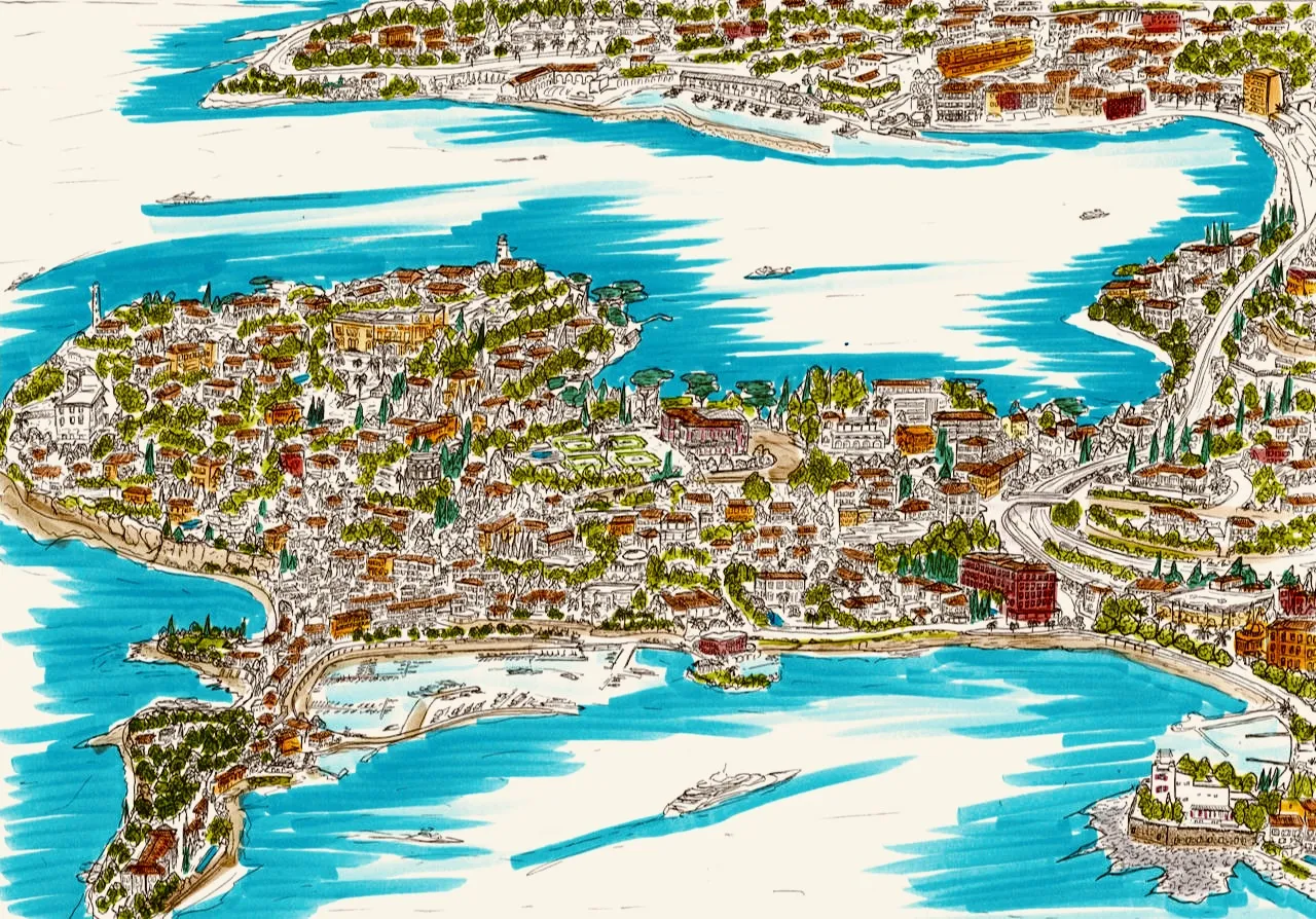 Martin La Roche, St Jean Cap Fera