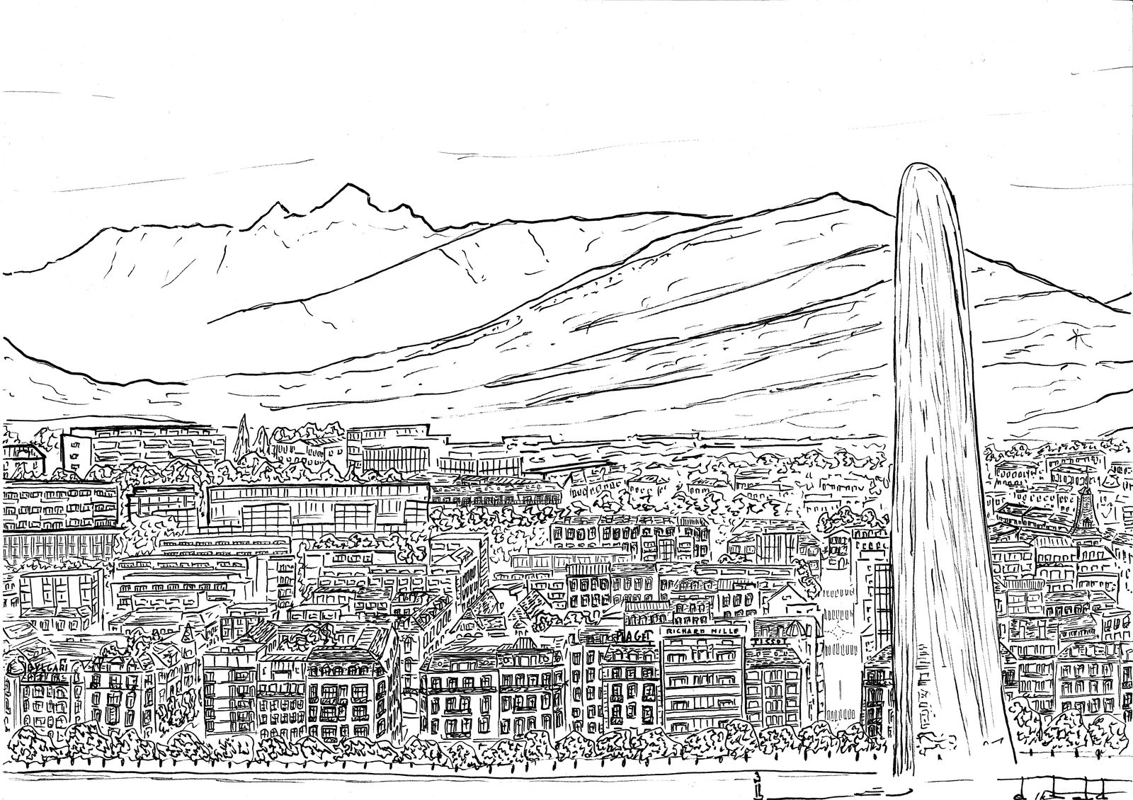 Martin La Roche, Panorama - Rive Gauche