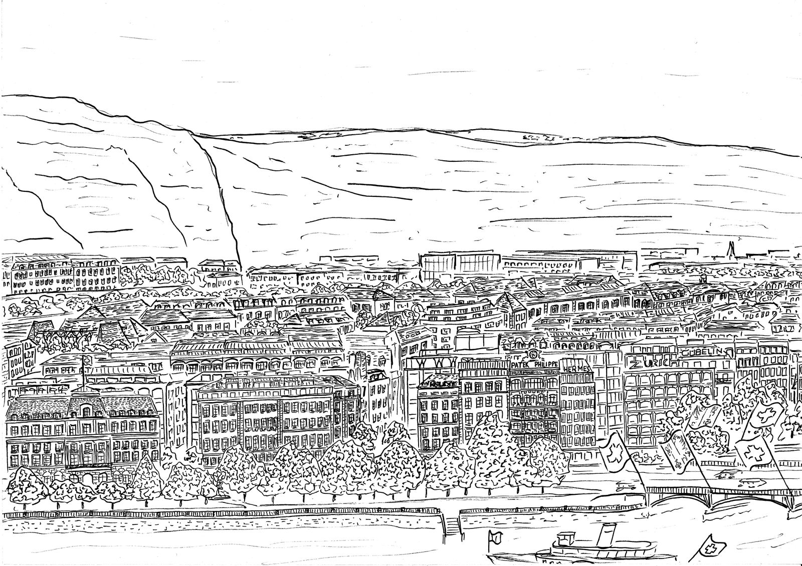 Martin La Roche, Panorama - Rive Gauche