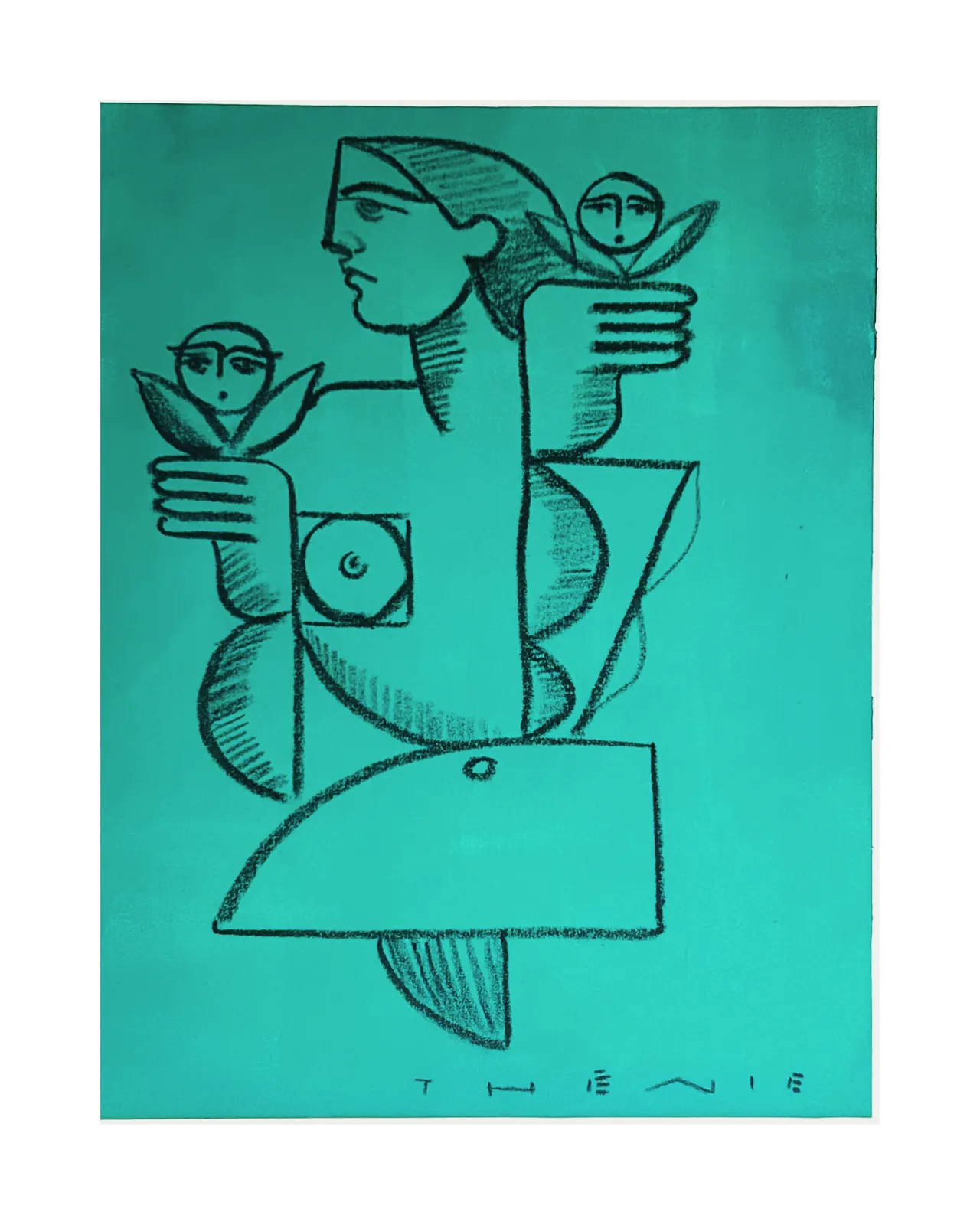 Thénie Khatachourian, Femme