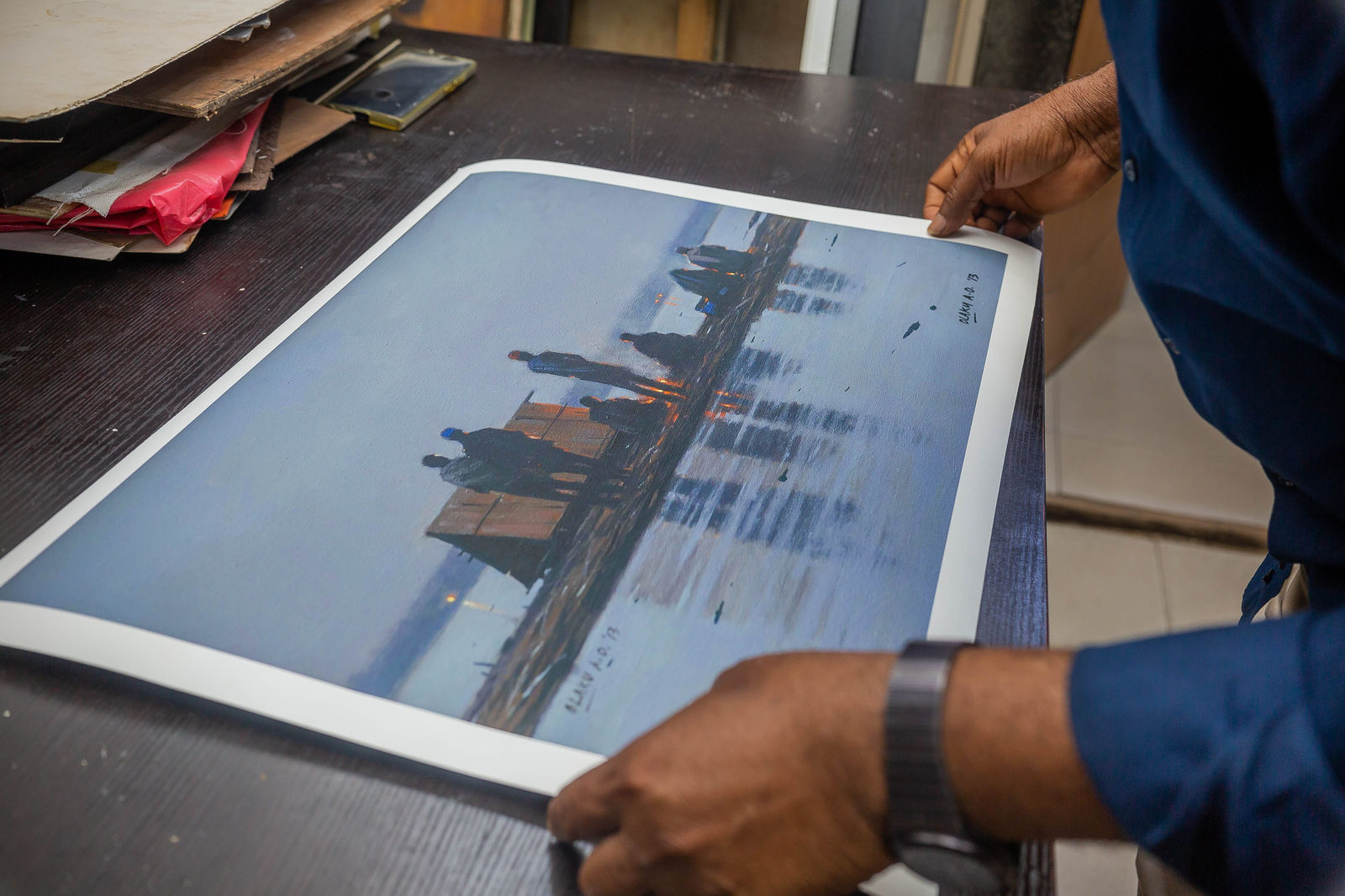 Abiodun Olaku, Floating Camp, 2013