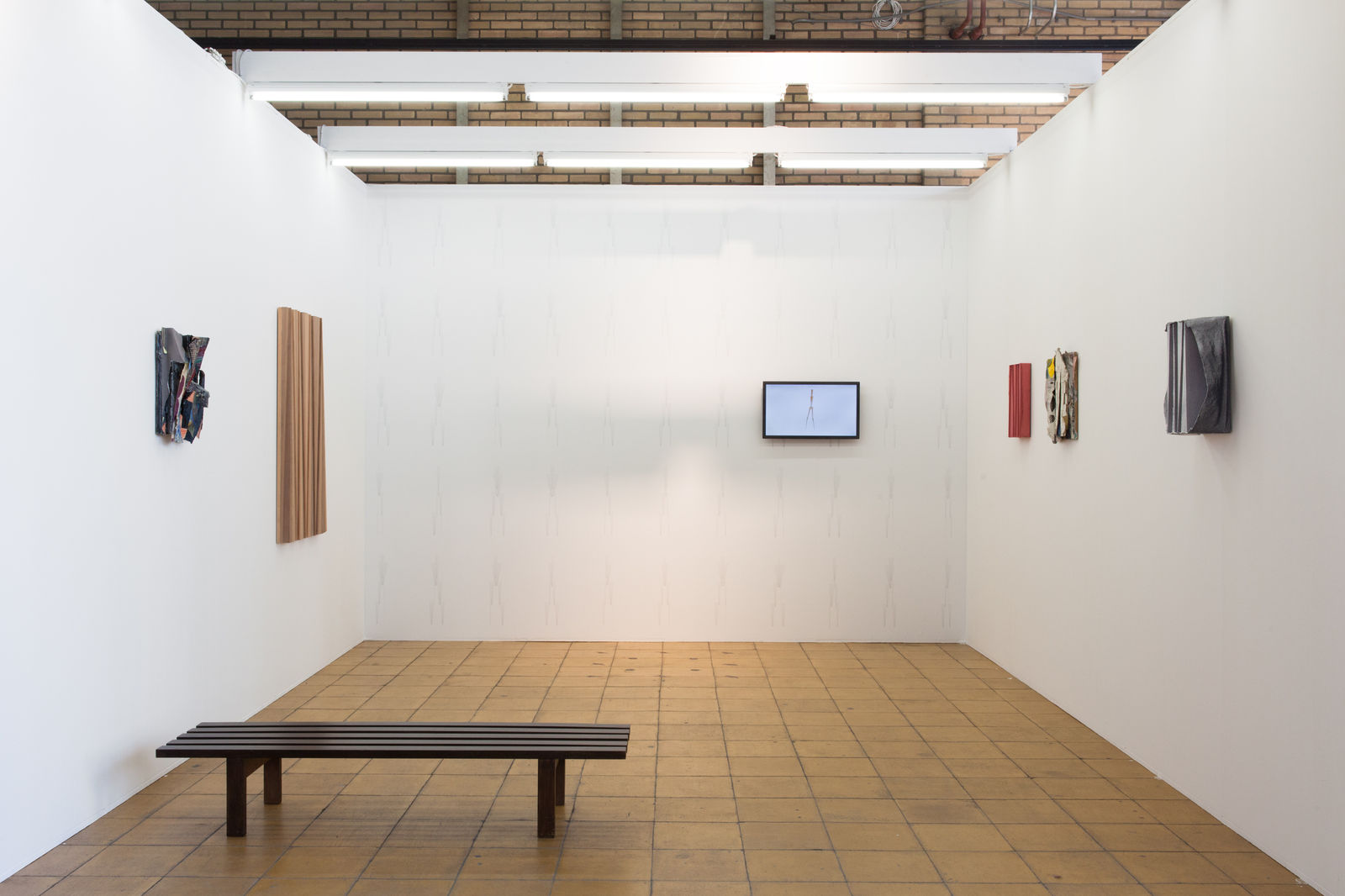 Installation view, Art Rotterdam 2015, Solo booth by Joseph Montgomery