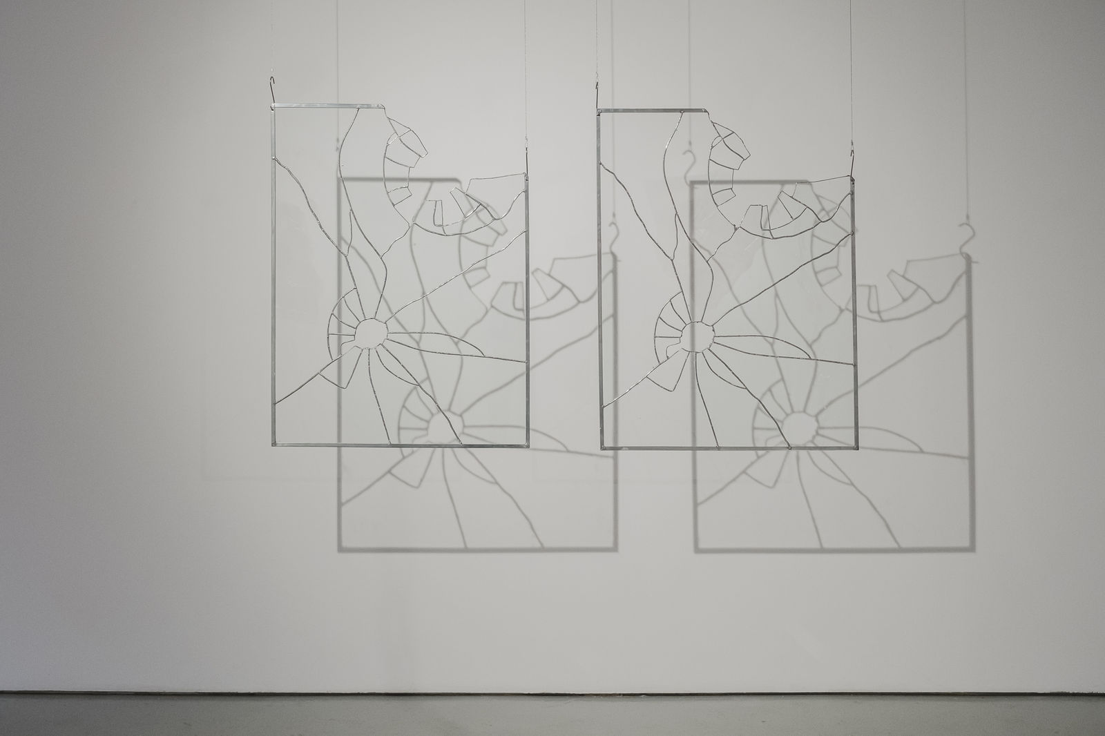 Ryan Van Der Hout, twice broken glass, 2024