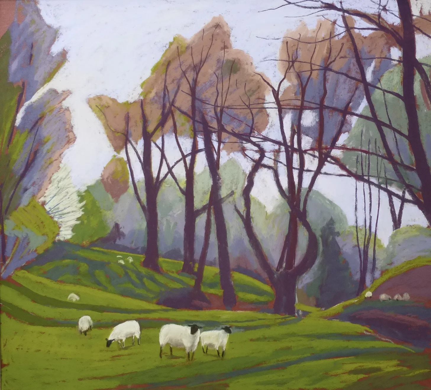 Sue Campion, Tall Trees at Cound, 2026