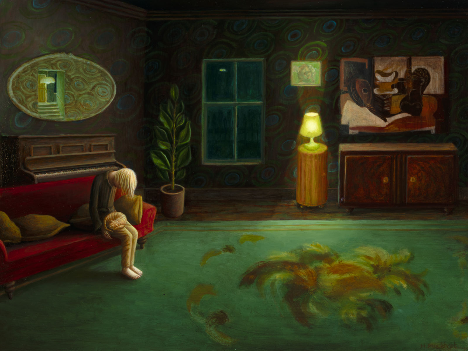 Helen Flockhart, Cat on a Lap