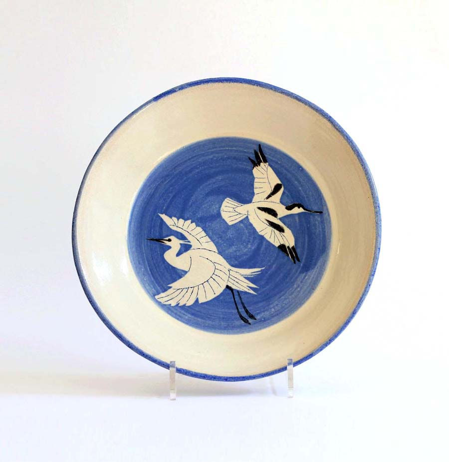 Jill Fanshawe Kato, J8. River Exe Birds Bowl