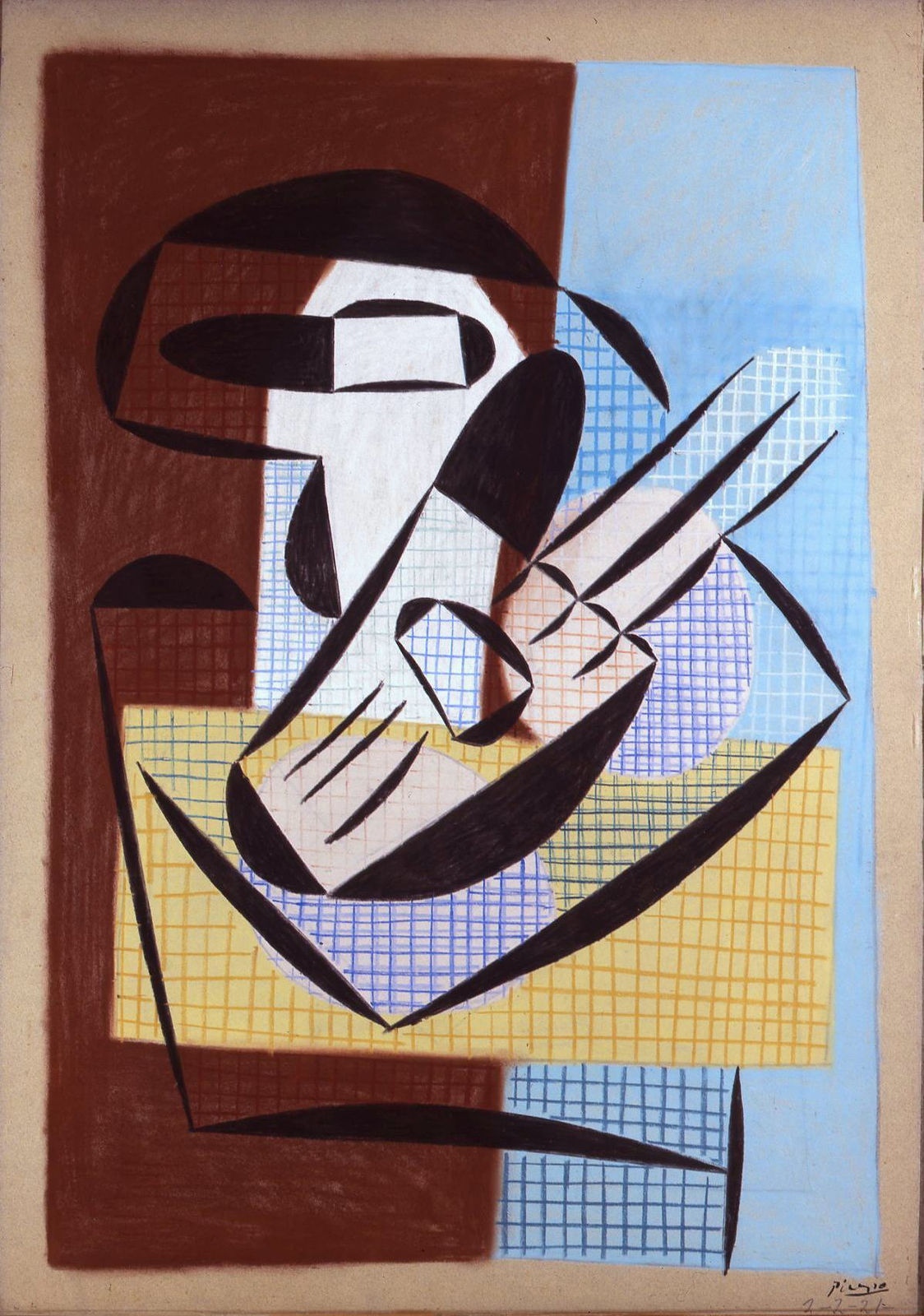 PABLO PICASSO (1881-1973), Compotier et Guitare, 1921