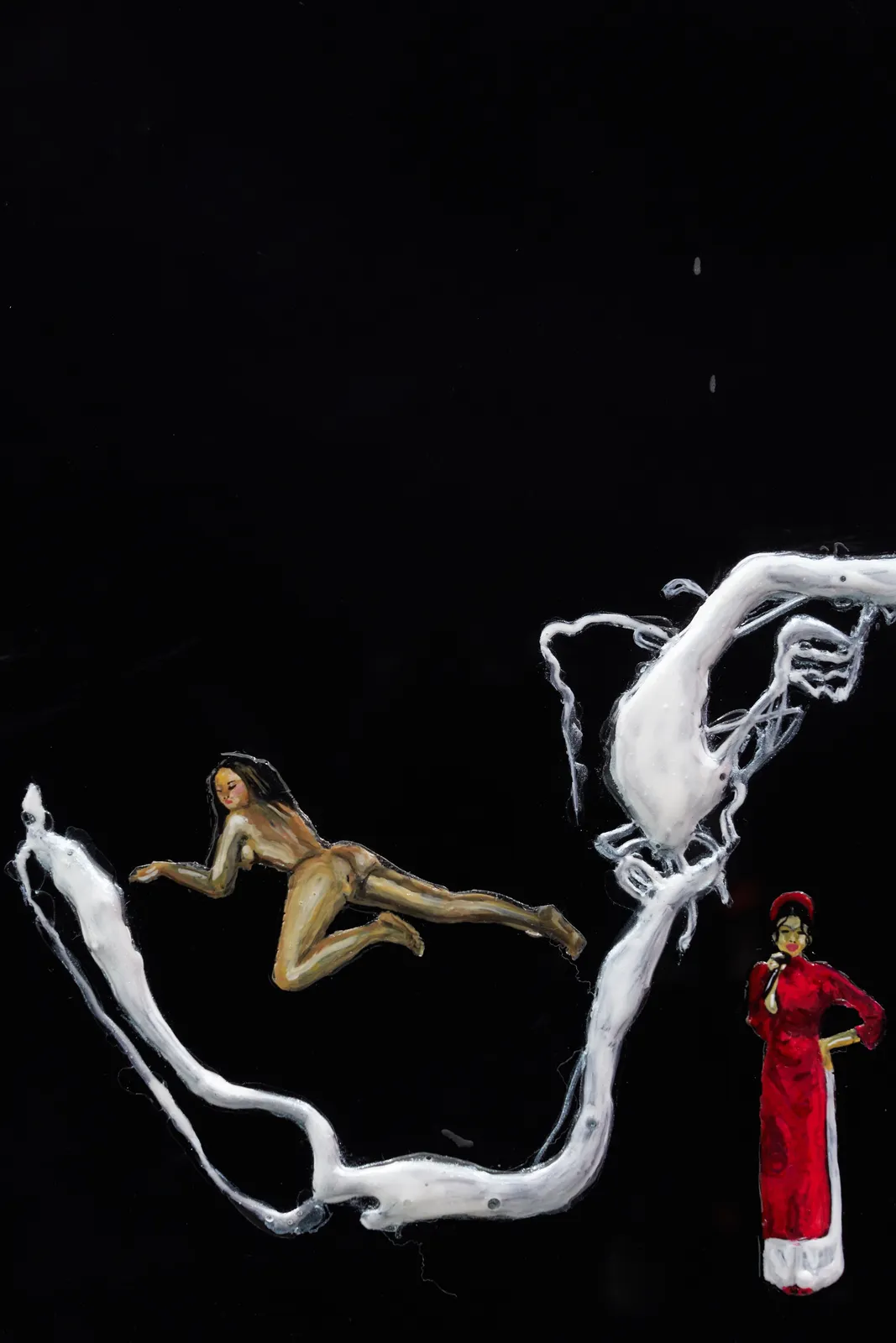 Hoa Dung Clerget, Ornament (The Trung Sisters, Banyan Tree), 2025