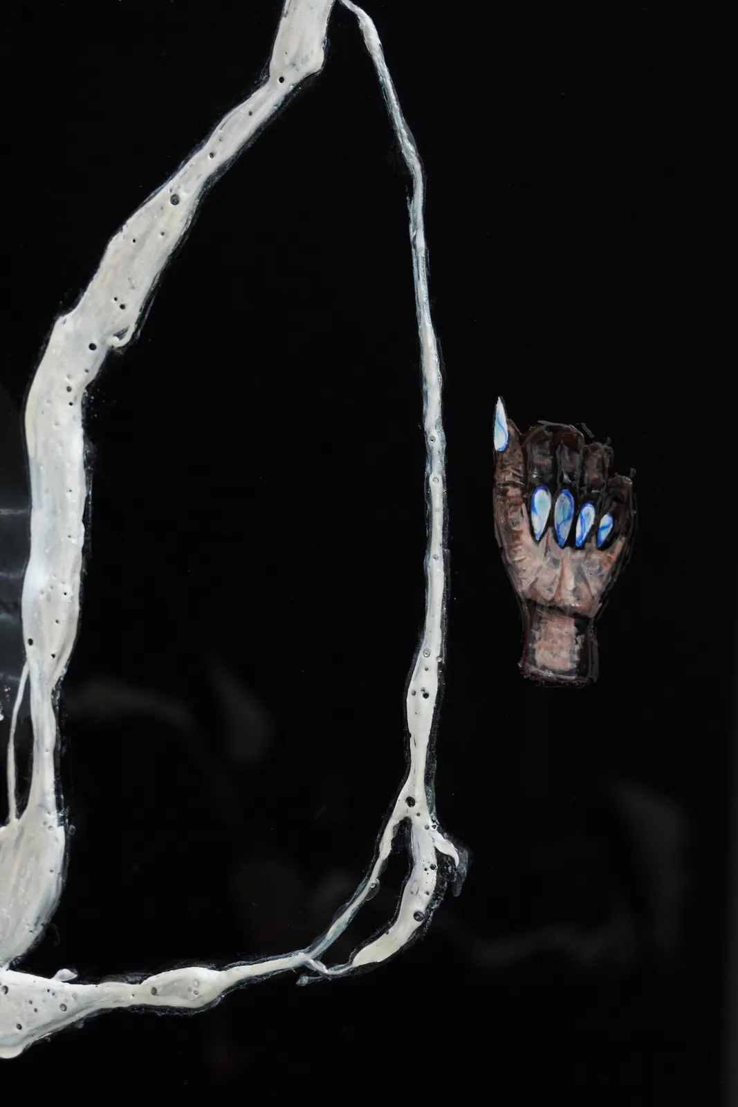 Hoa Dung Clerget, Ornament (The Trung Sisters, Waterfall), 2025