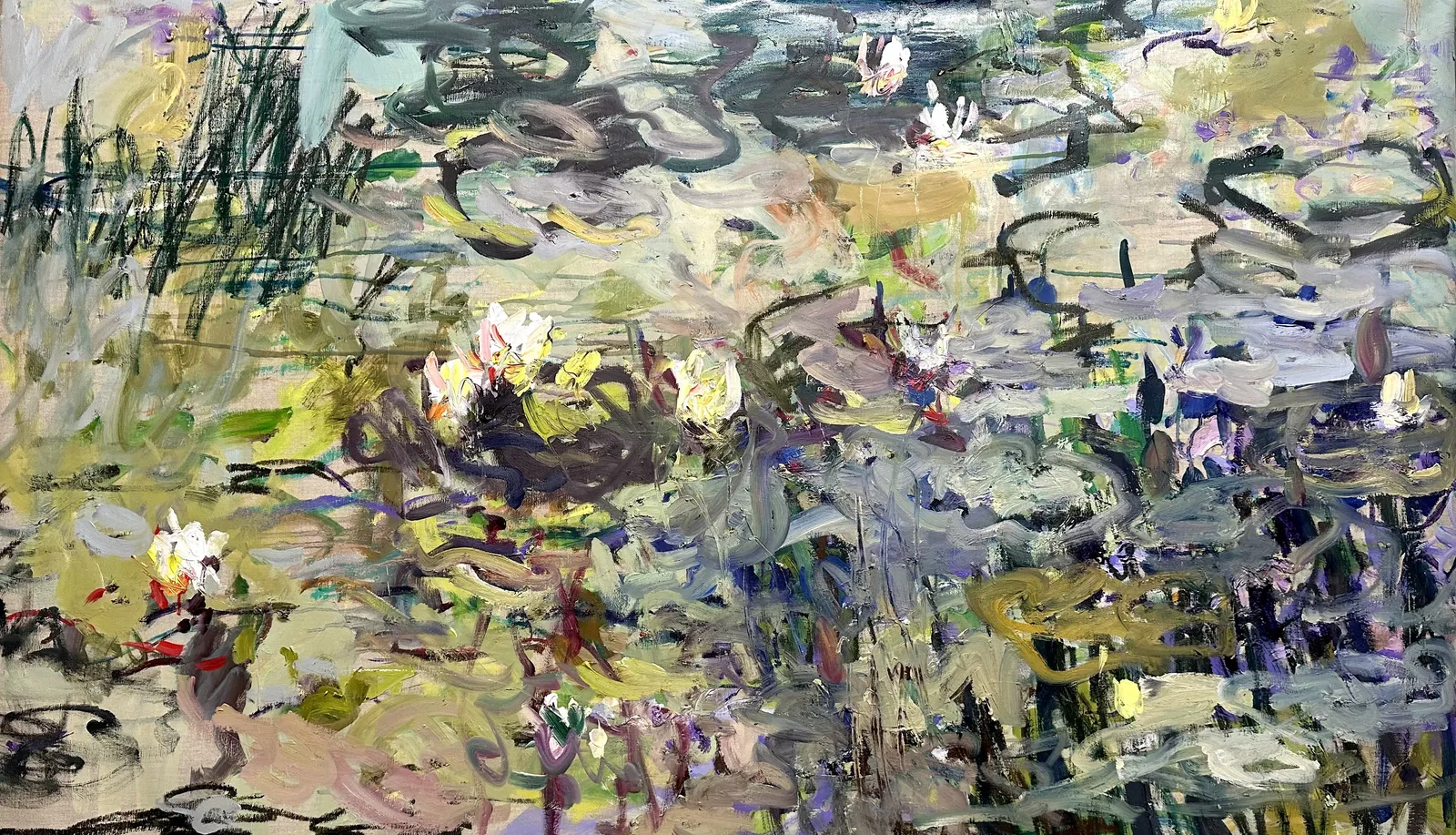 Lilia Orlova-Holmes, An old pond in June., 2024