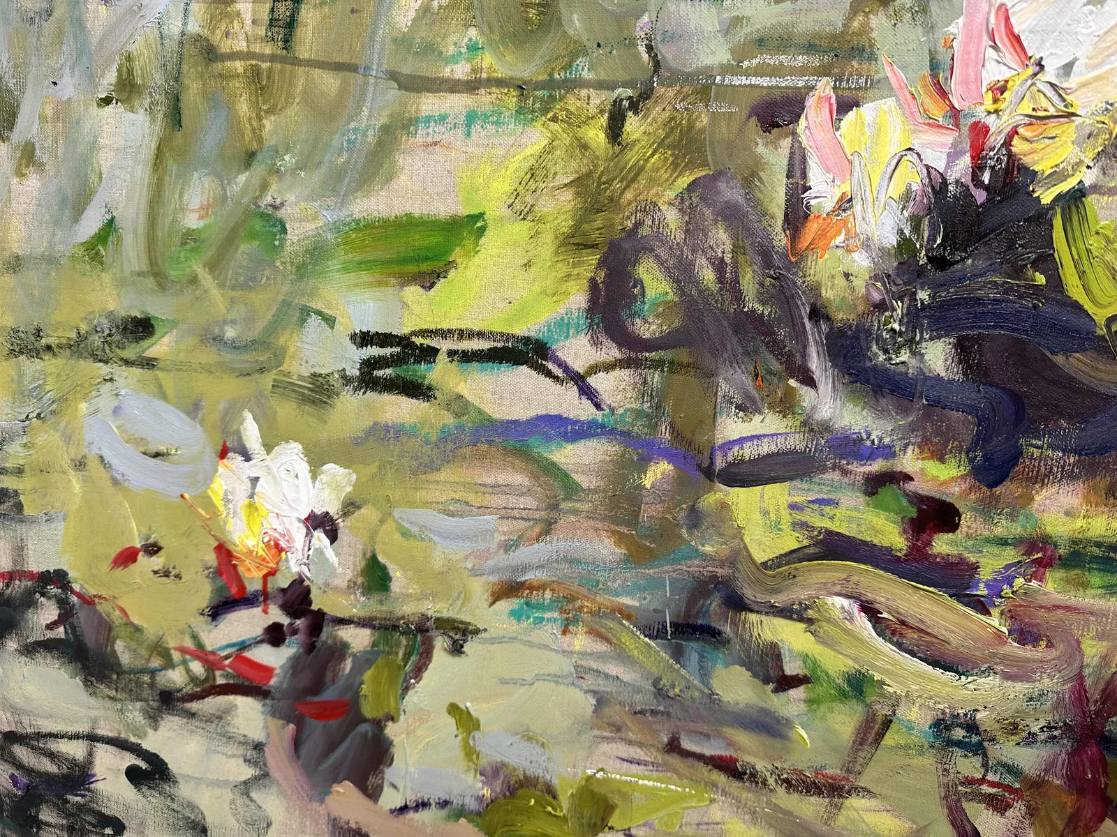 Lilia Orlova-Holmes, An old pond in June., 2024