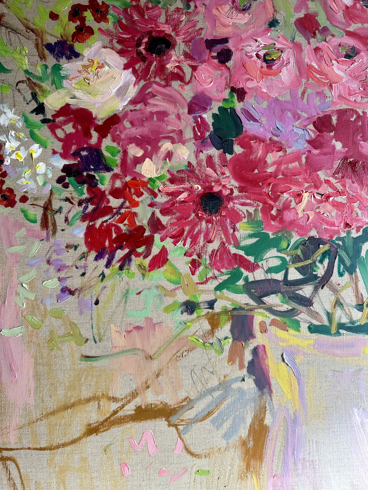 Lilia Orlova-Holmes, Jug of flowers , 2024