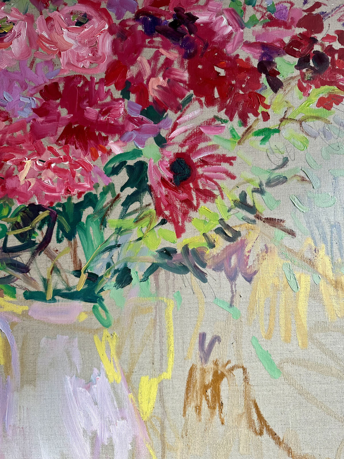 Lilia Orlova-Holmes, Jug of flowers , 2024