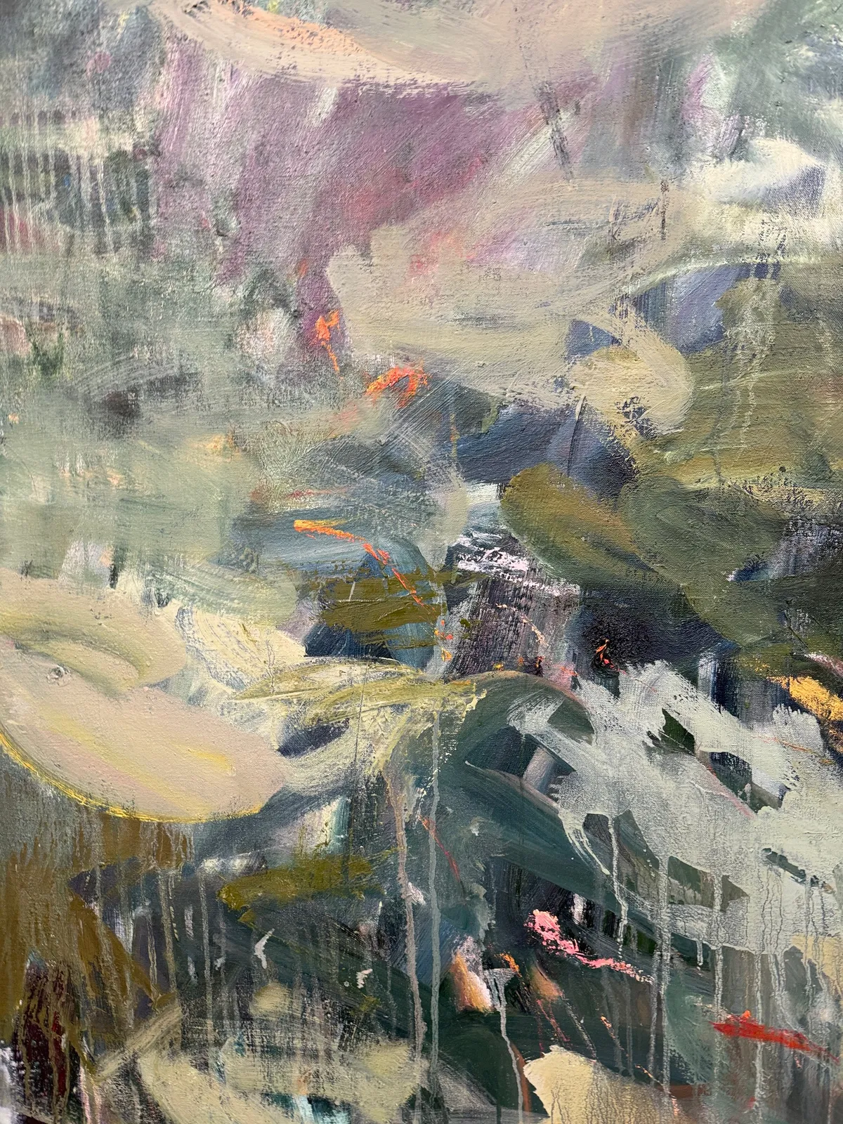 Lilia Orlova-Holmes, Expressions of depth. Spring pond, 2026