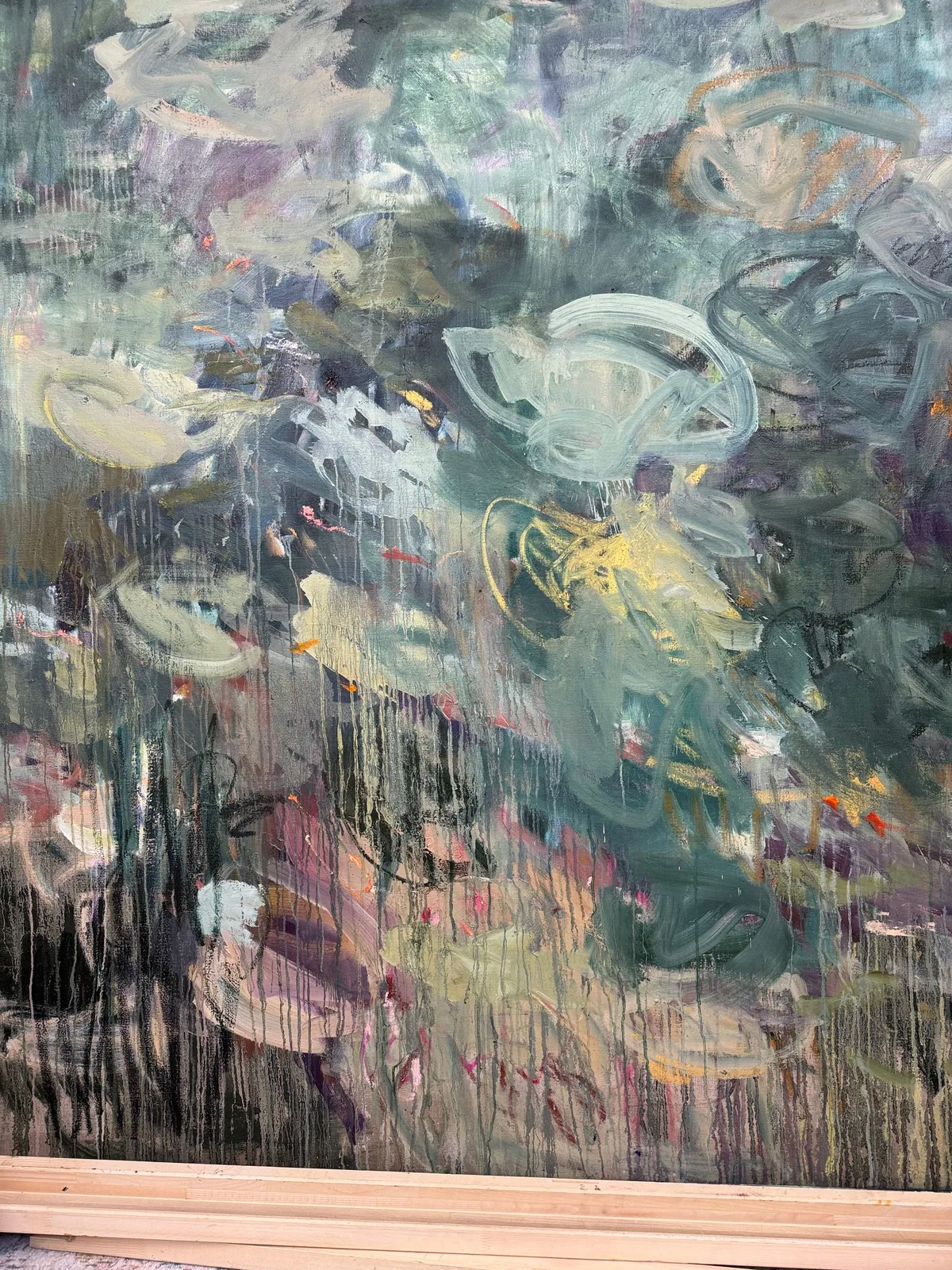 Lilia Orlova-Holmes, Expressions of depth. Spring pond, 2026