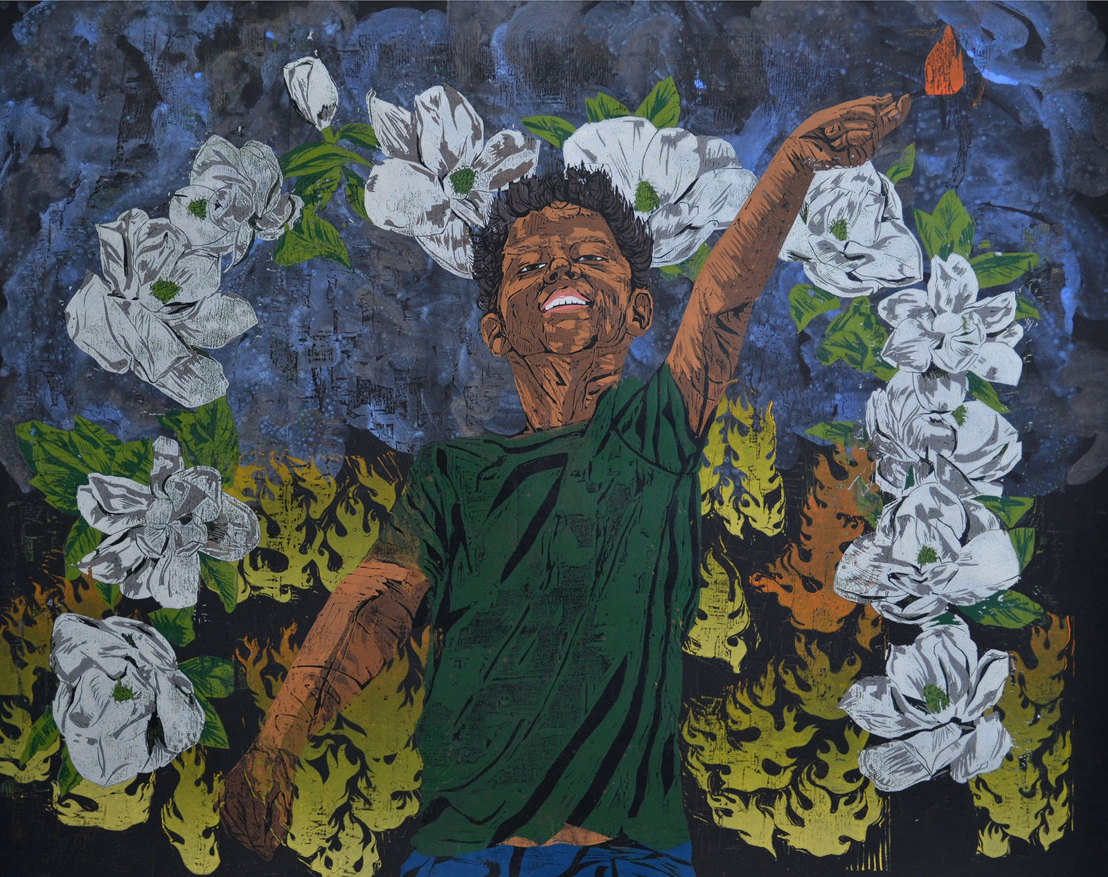 Katrina Andry, Black Imaginings of the 1811 Past and Future Possibilities, 2022