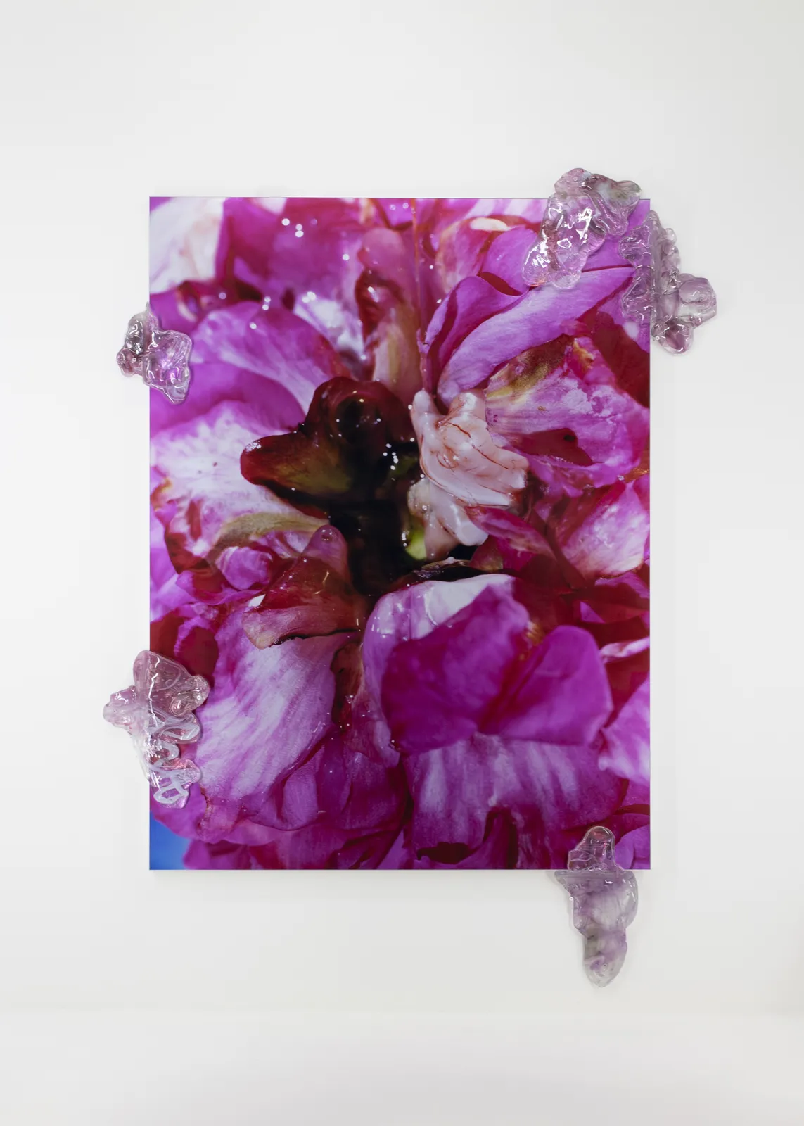 Lucile Boiron Sans titre, 2022 Tirage argentique couleur, cadre bois 150 x 112 cm Oeuvre unique