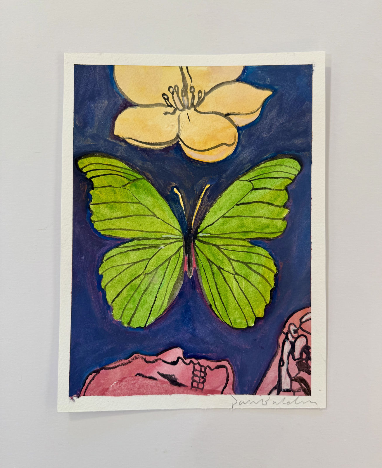 DAN BALDWIN, Watercolour Study 3, 2025