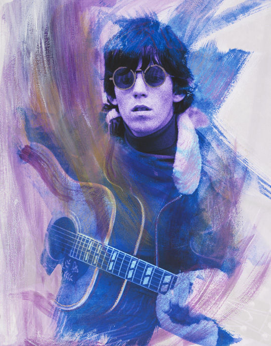 GERED MANKOWITZ, Keith Splash, Prince Purple, 2017