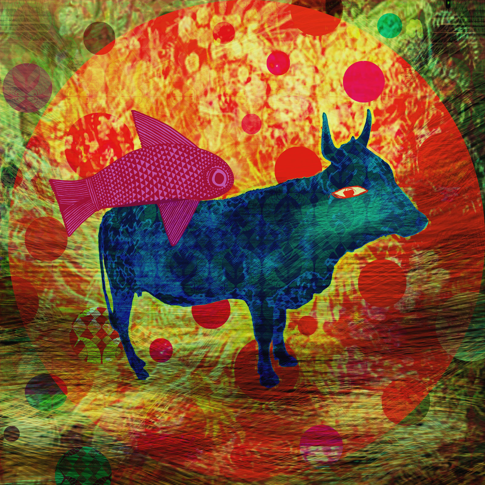 LUNÉLL KRUGER, The Cow, The Fish and a Small Blue Dot 3