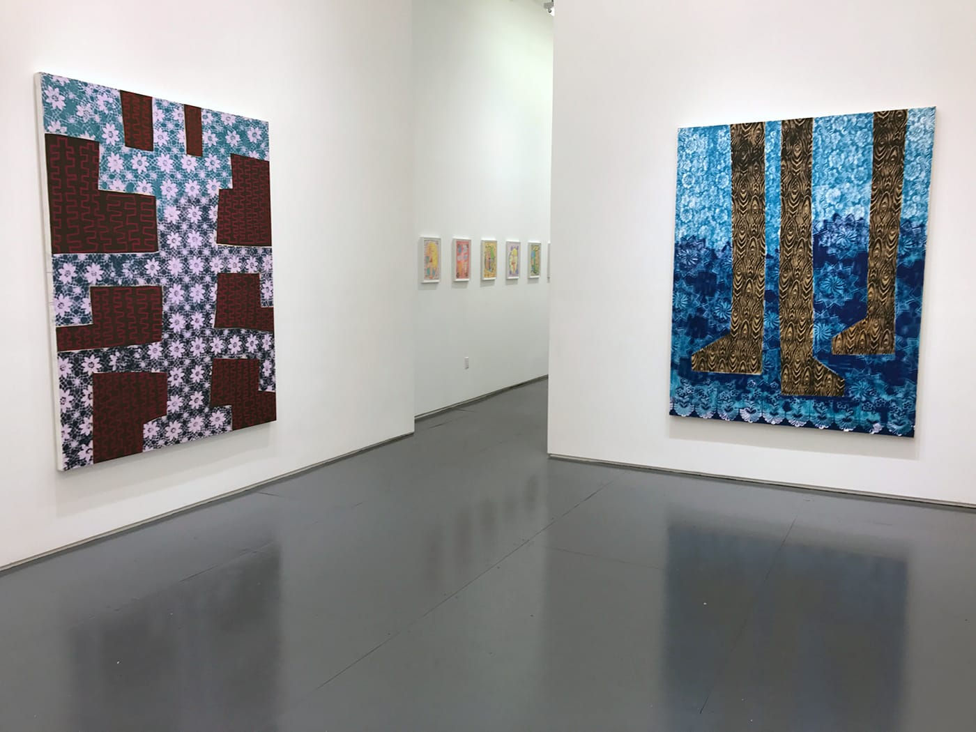 A view of Tamara Gonzeles’s Ometeotl exhibition (all images by the author for Hyperallergic)