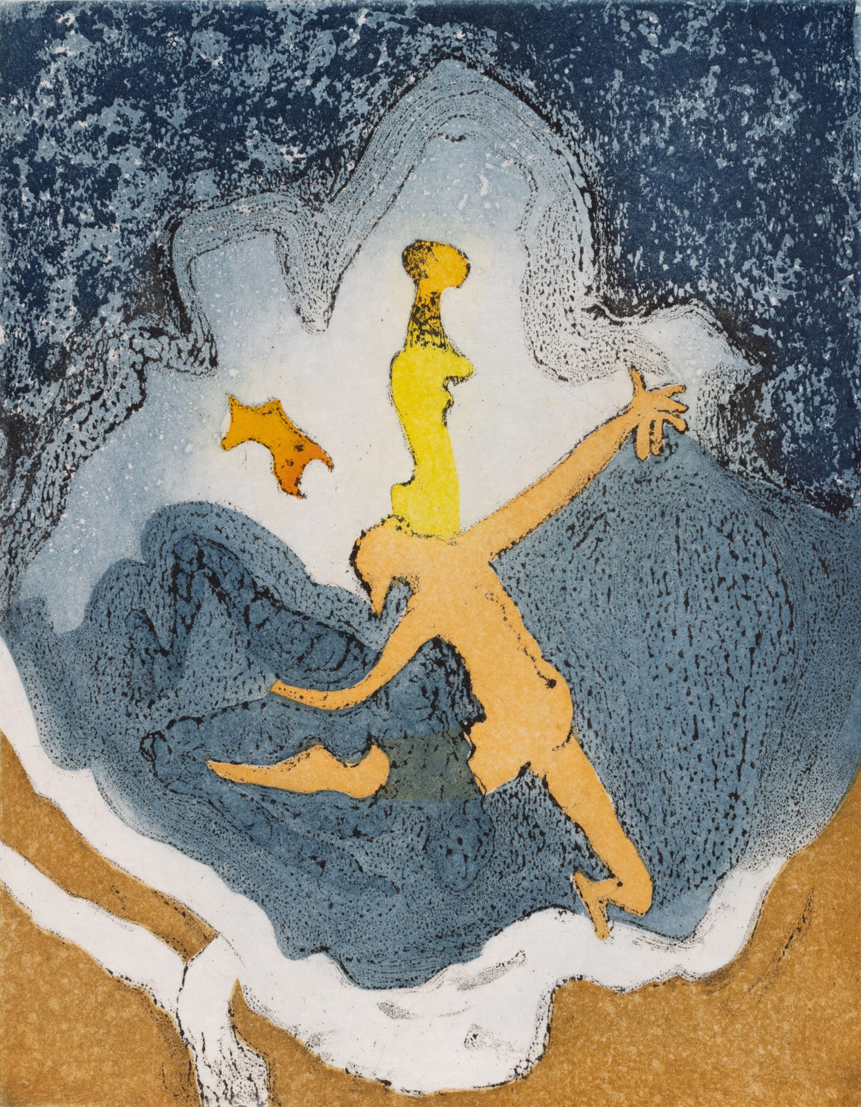 Dorothea Tanning, À la nage (Swimming), 1973