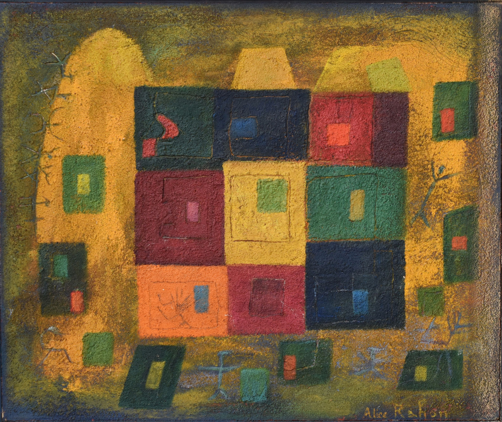Alice Rahon, La cuadra, 1942–1950