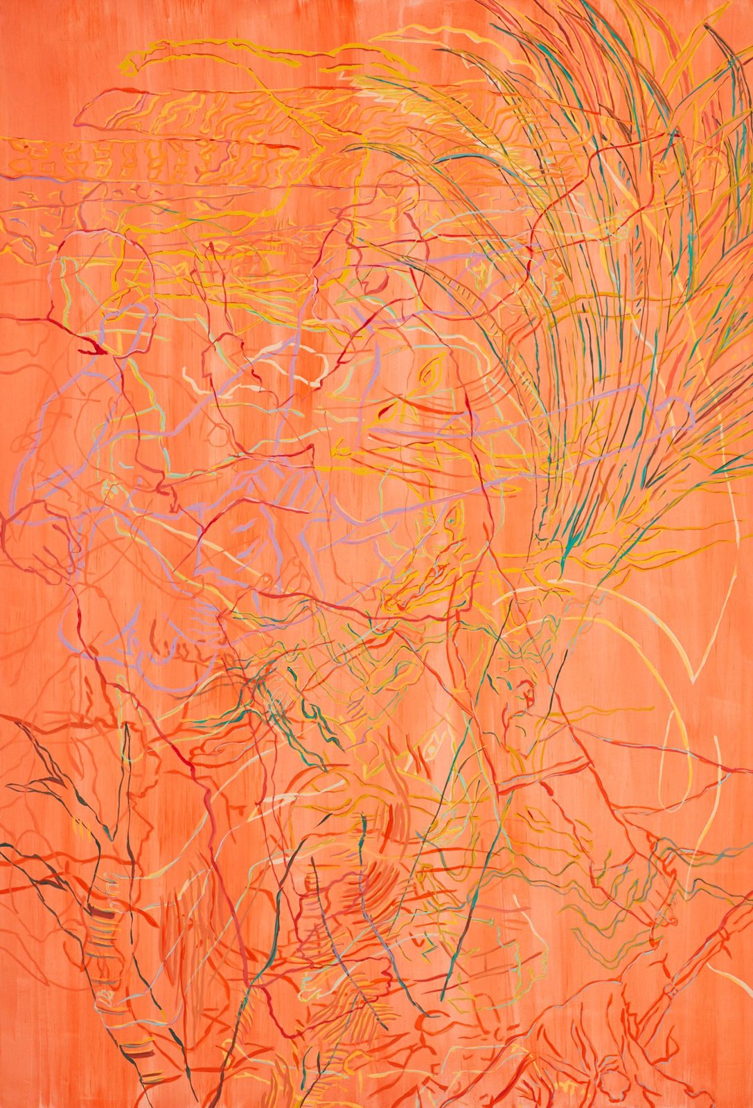 Ranu Mukherjee, something about moving Palms across oceans, 2017