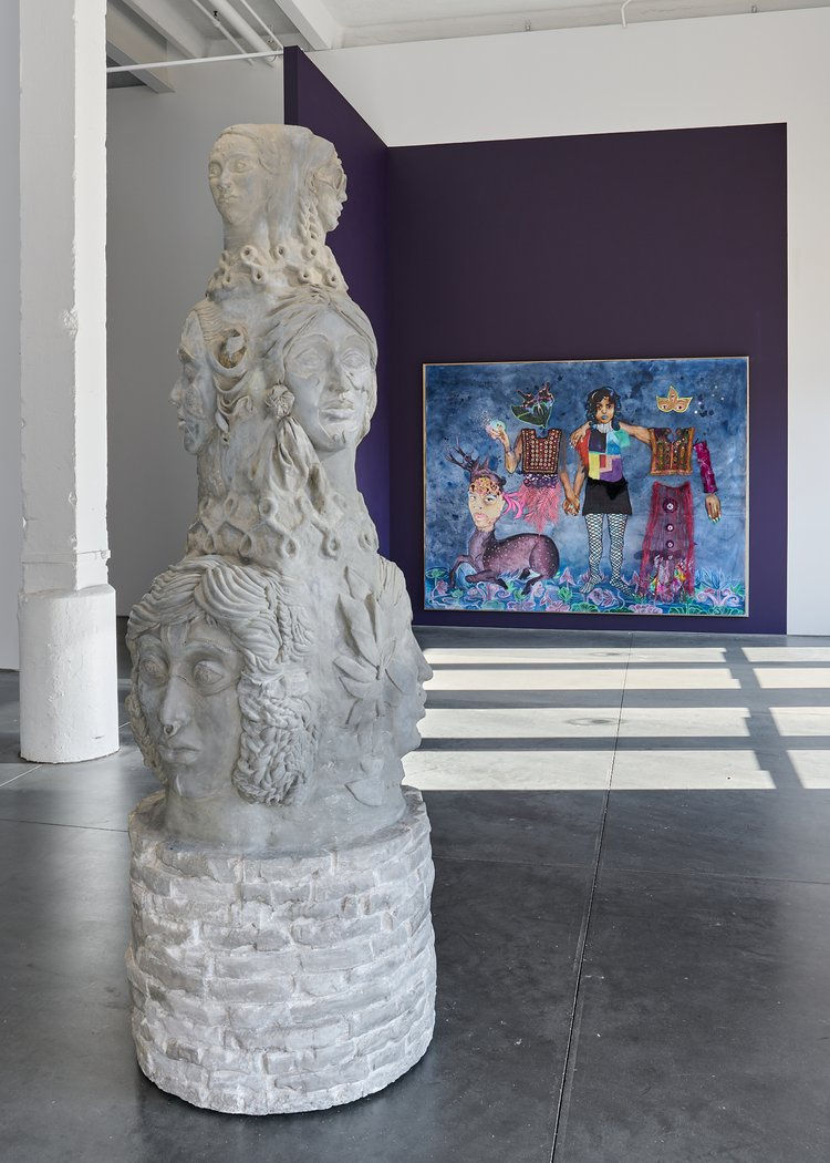 Chitra Ganesh, Installation view, 