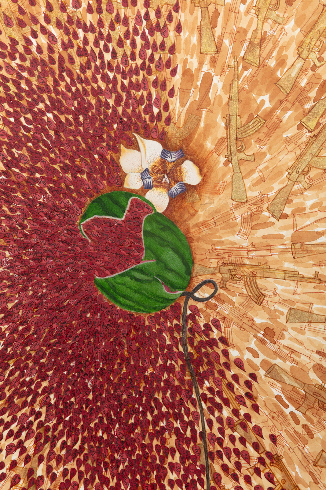 Ambreen Butt, Tearful Harvests, 2023