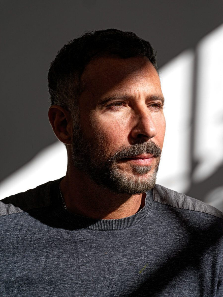 Afternoon light in the new Los Angeles studio. Enrique Martínez Celaya. Photograph © Rainer Hosch for Installation Magazine, 2022