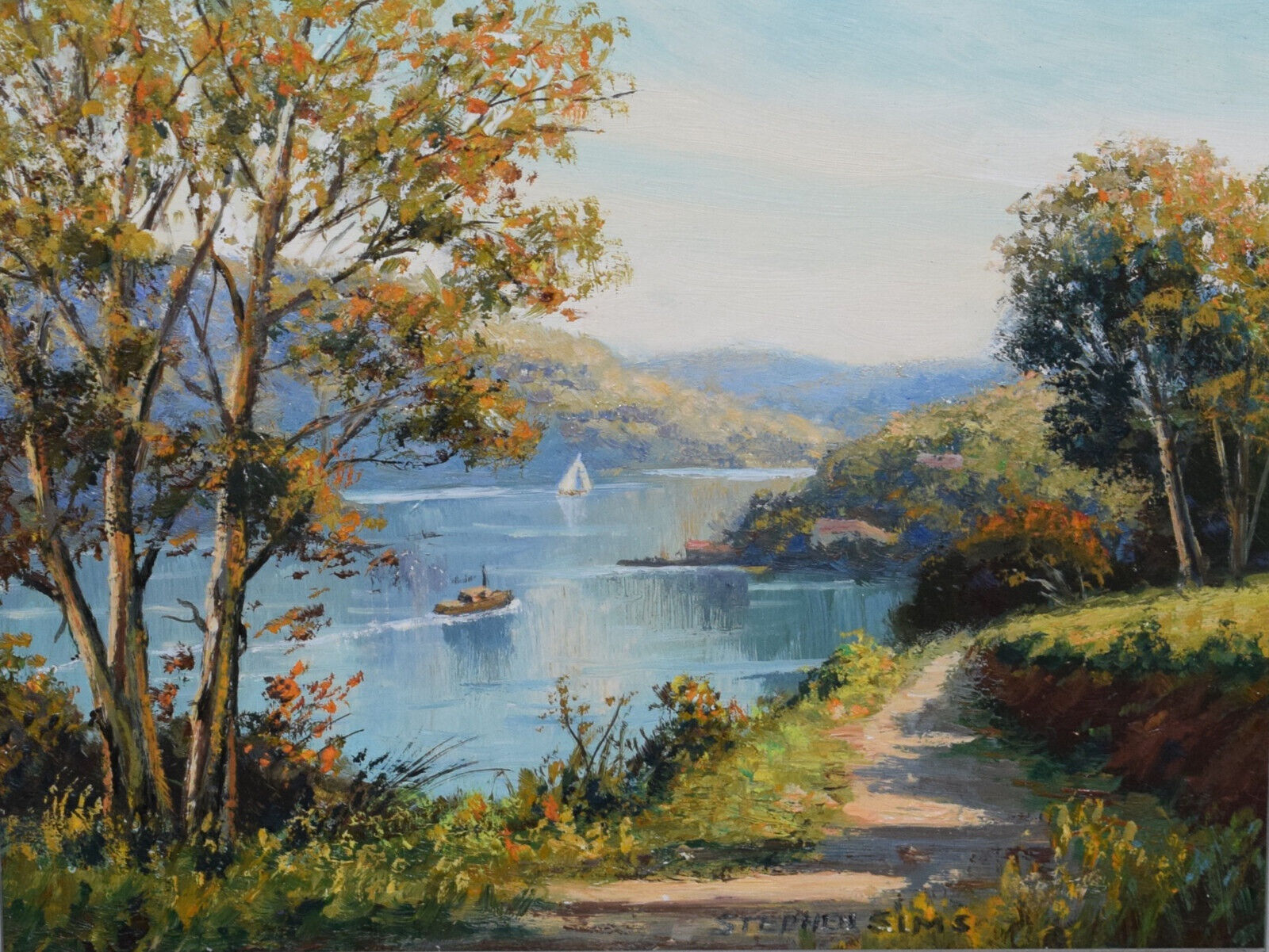 Stephen Sims, Berowra Creek, 1940-1955