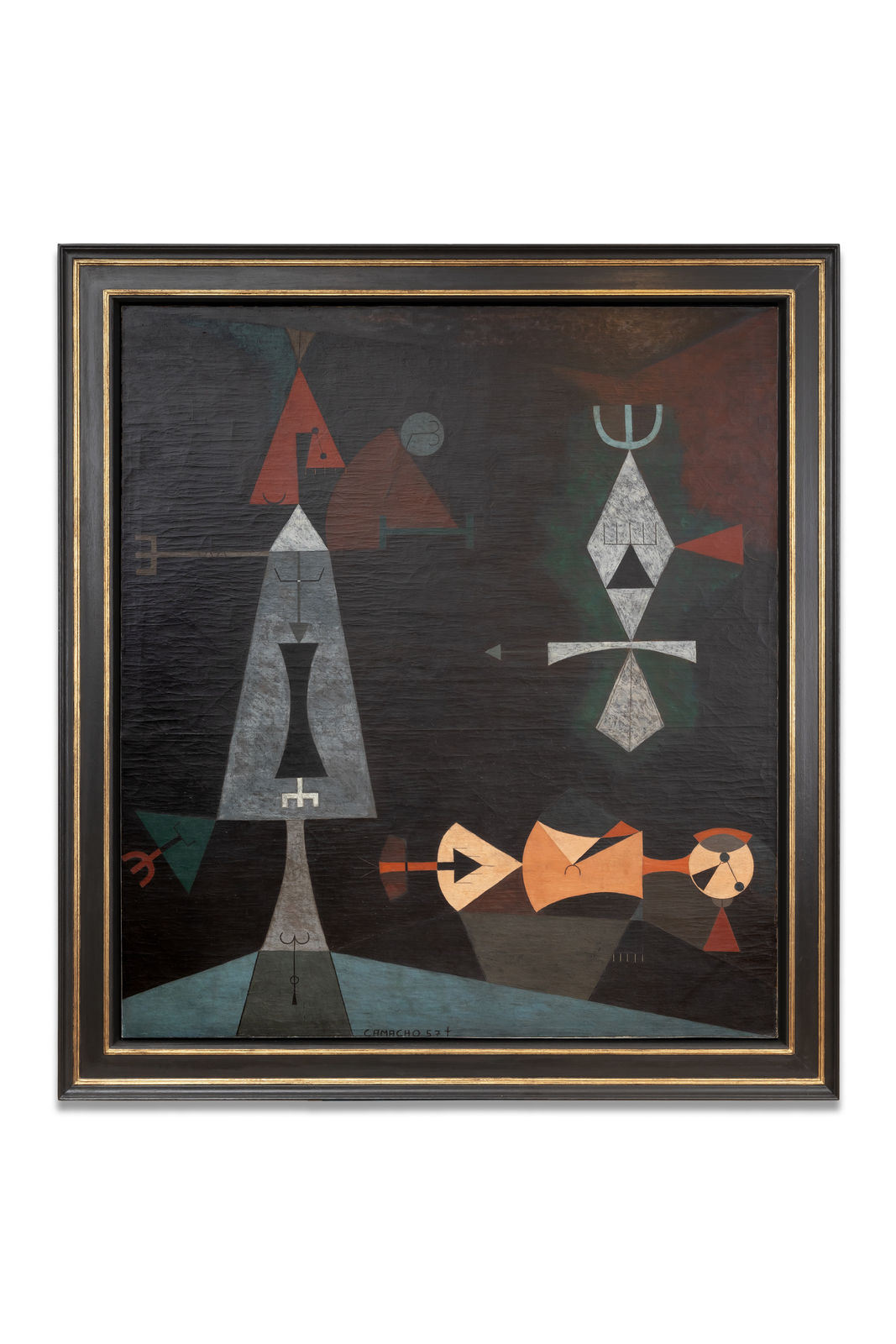 Jorge Camacho, Figuras en la Noche , 1957