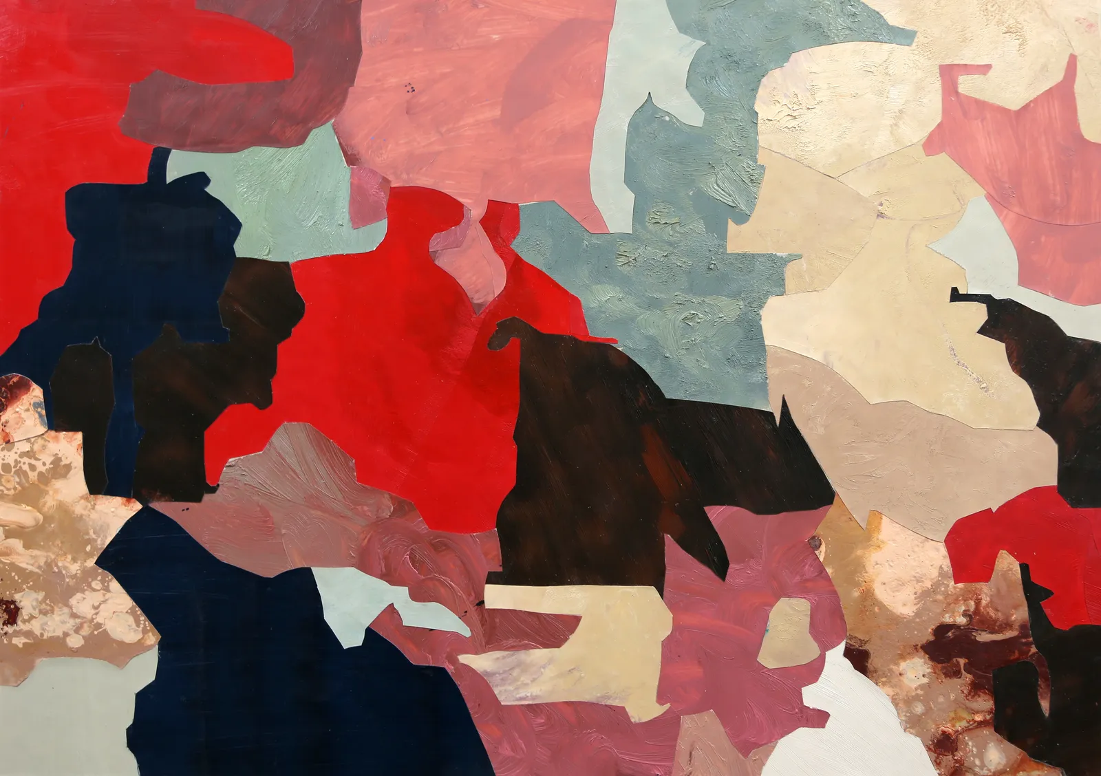 Cian McLoughlin, Red Assembly, 2021